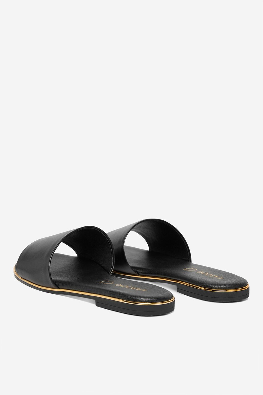 
                Lasocki - Klapki skórzane - 5906751931158