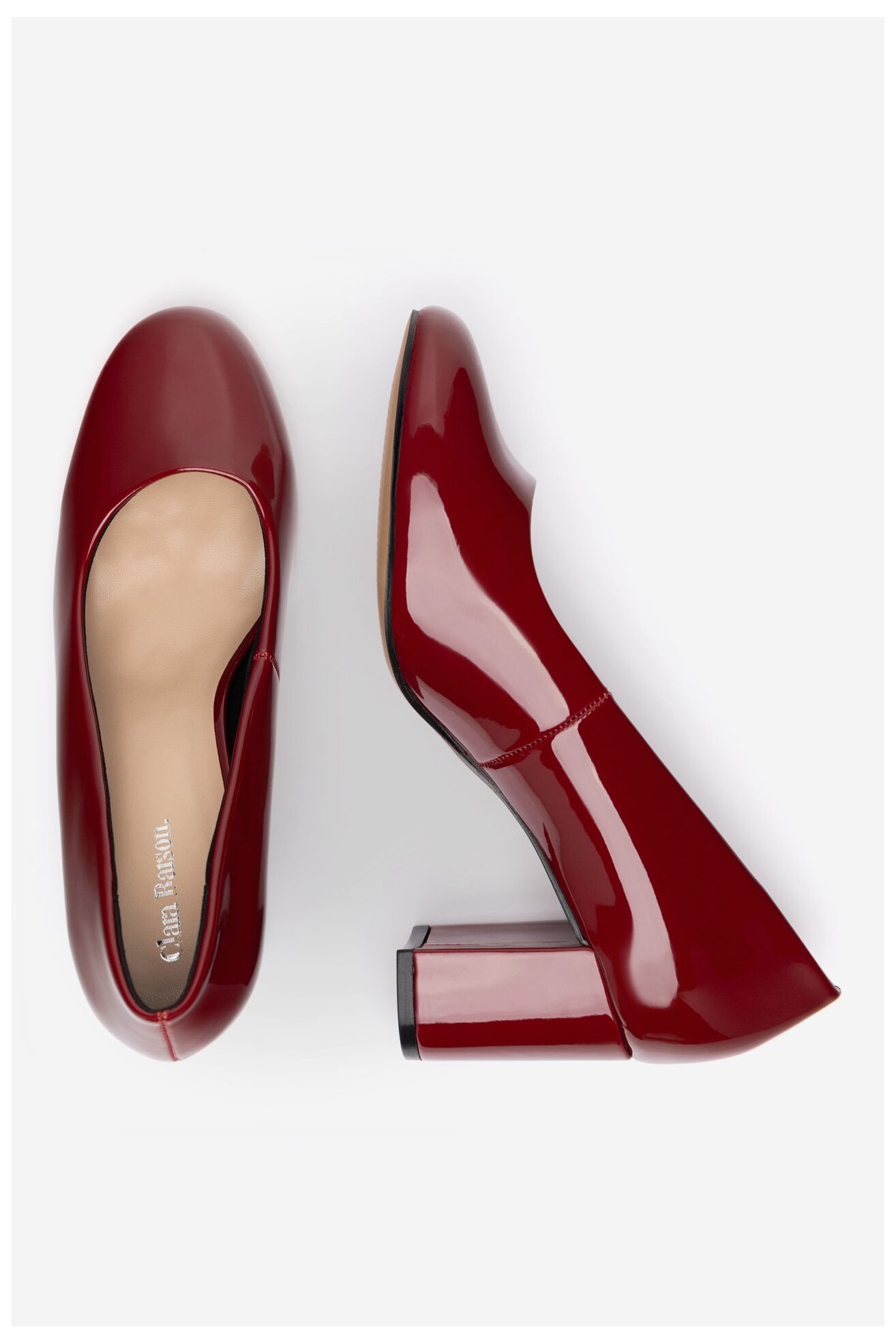 Туфлі-Човники Clara Barson WYL3811-1 БОРДОВИЙ