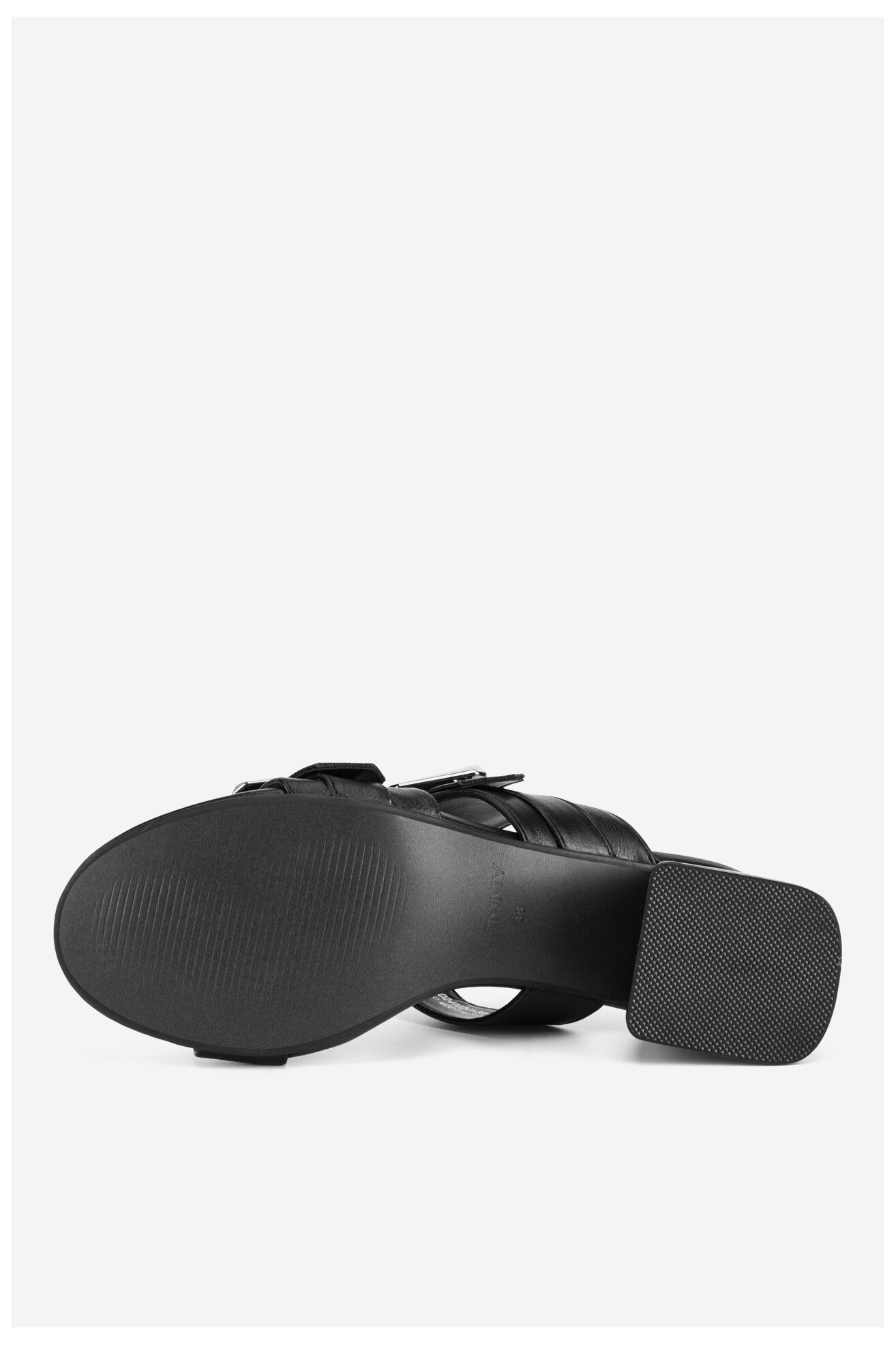 Klapki Jenny CD24022-1 Czarny