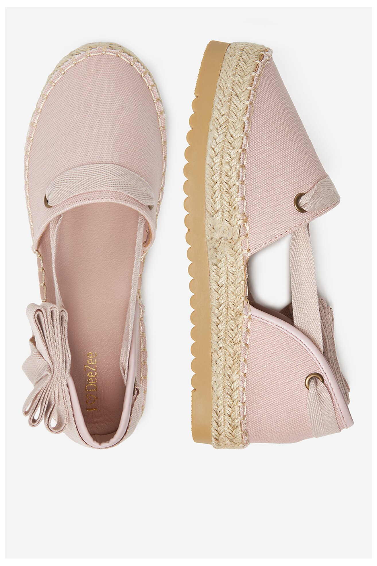 Espadryle DeeZee ZYLS093 Różowy