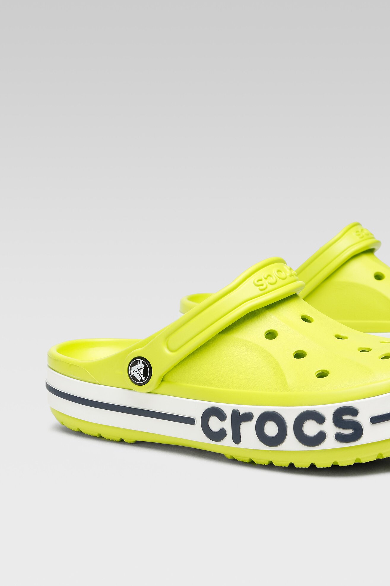 Klapki basenowe Crocs BAYABAND CLOG 205089-3T7 Zielony