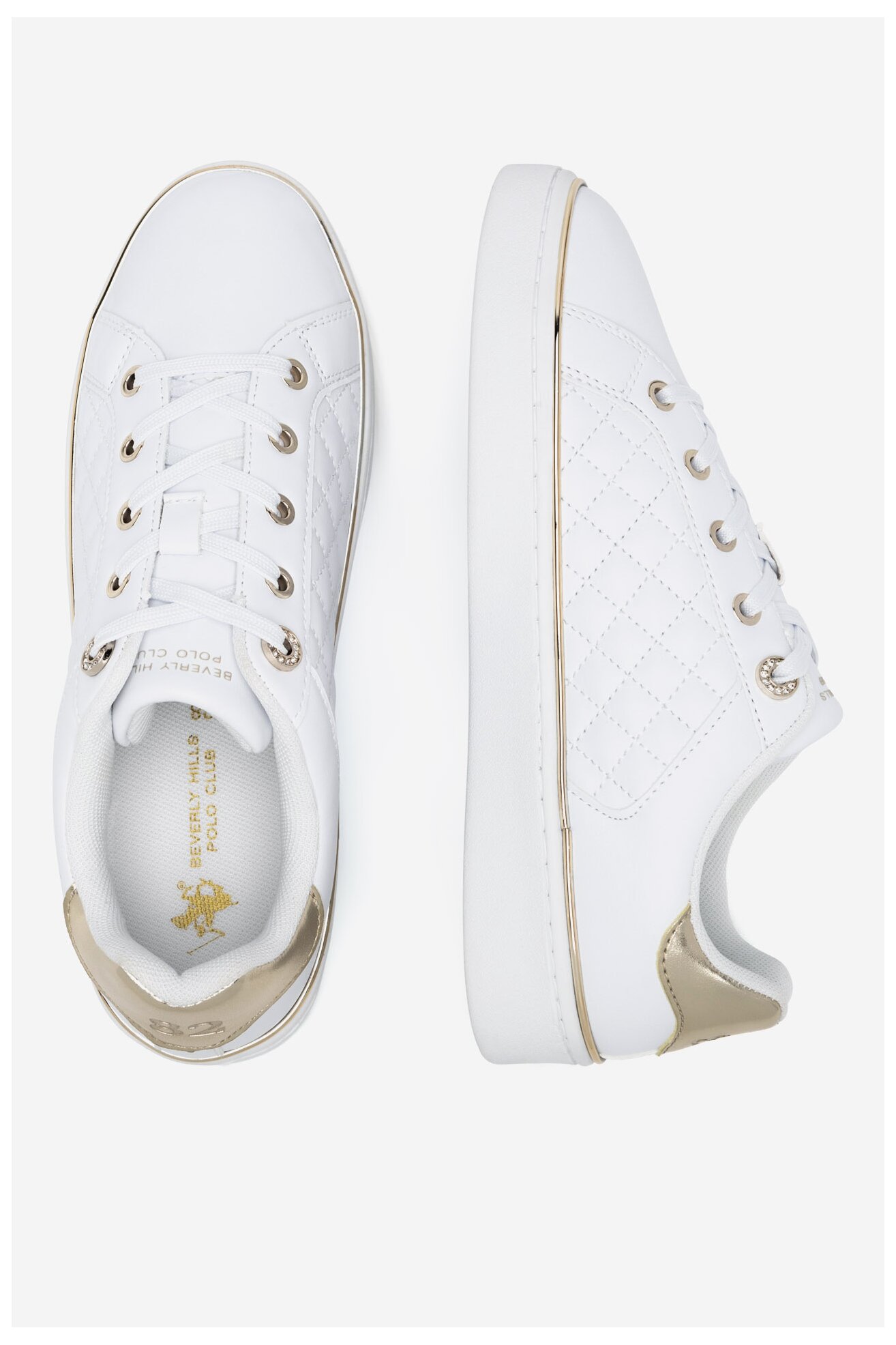 Obuwie sportowe Beverly Hills Polo Club BHPCV12-493. Biały