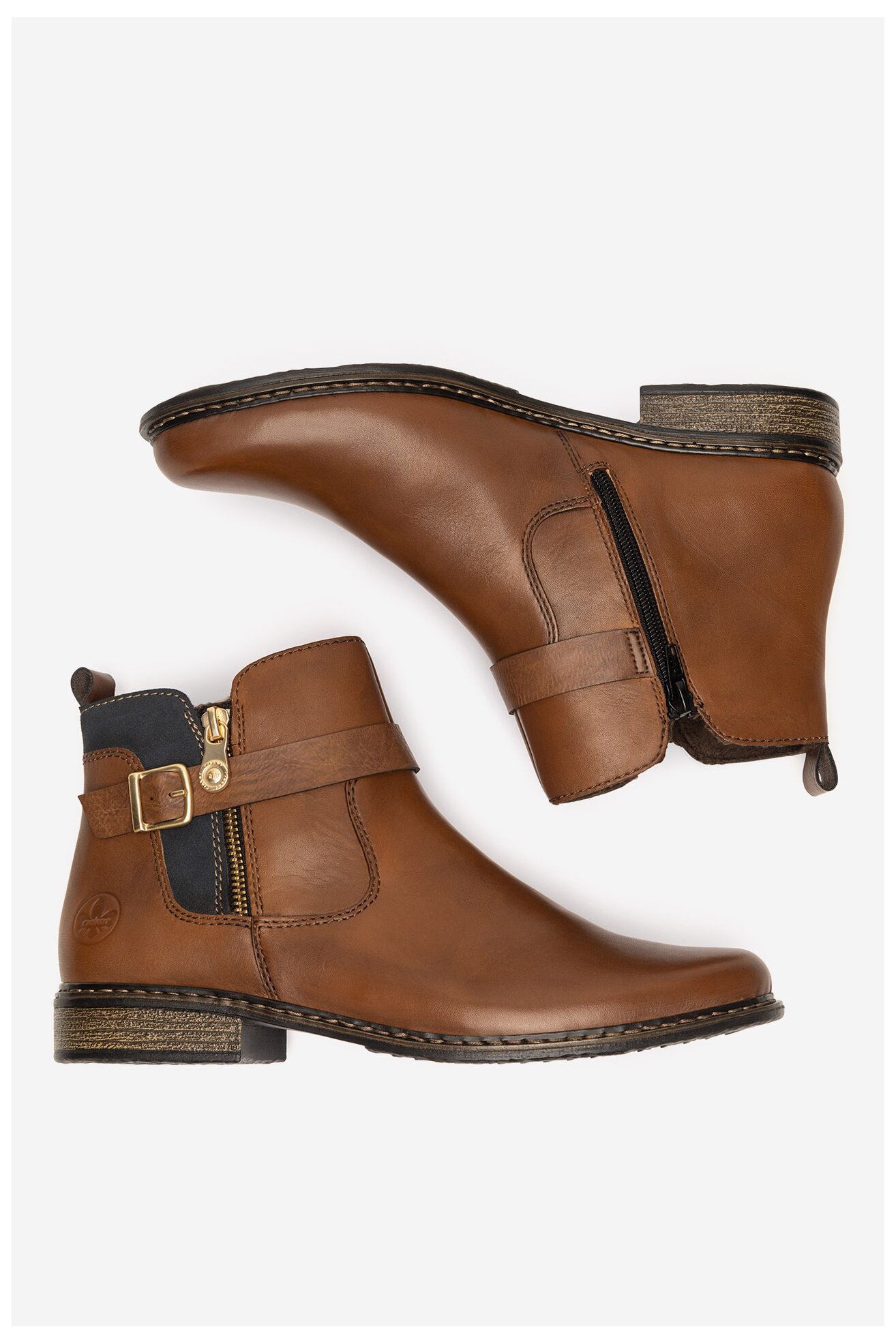 Botki Rieker Z4959-22 Brązowy