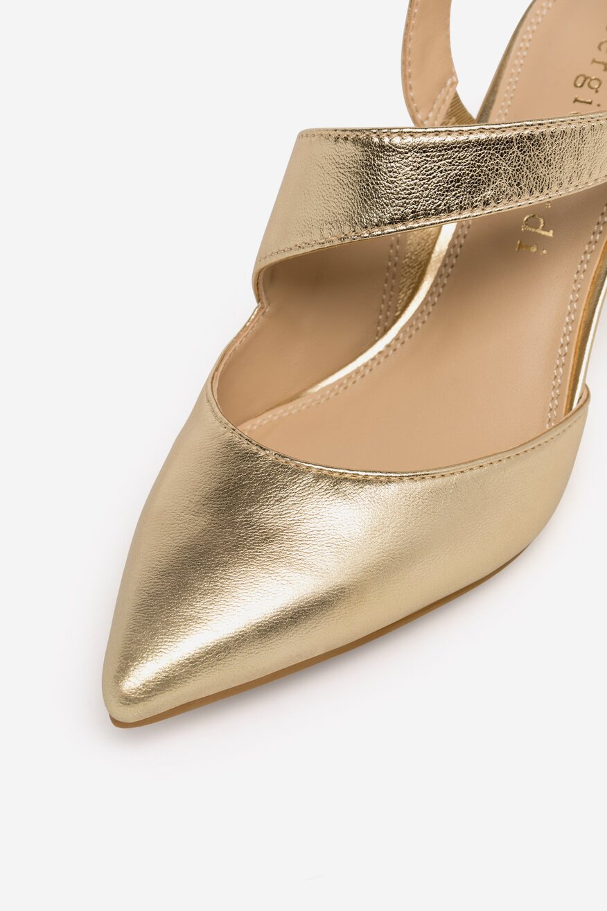 Sergio Bardi - Skórzane sandały - 5905588565741