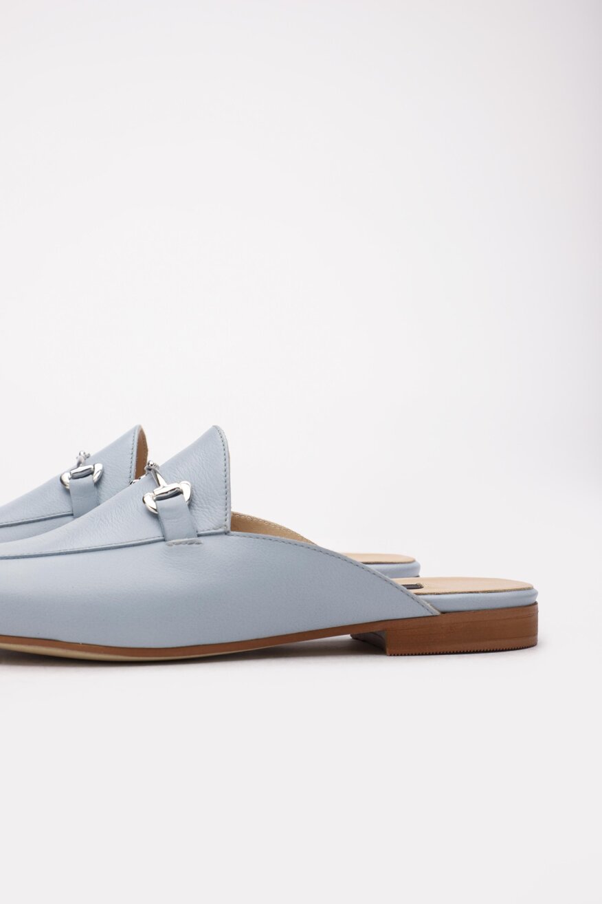 Gino Rossi - Skórzane klapki mule - 5903698369792