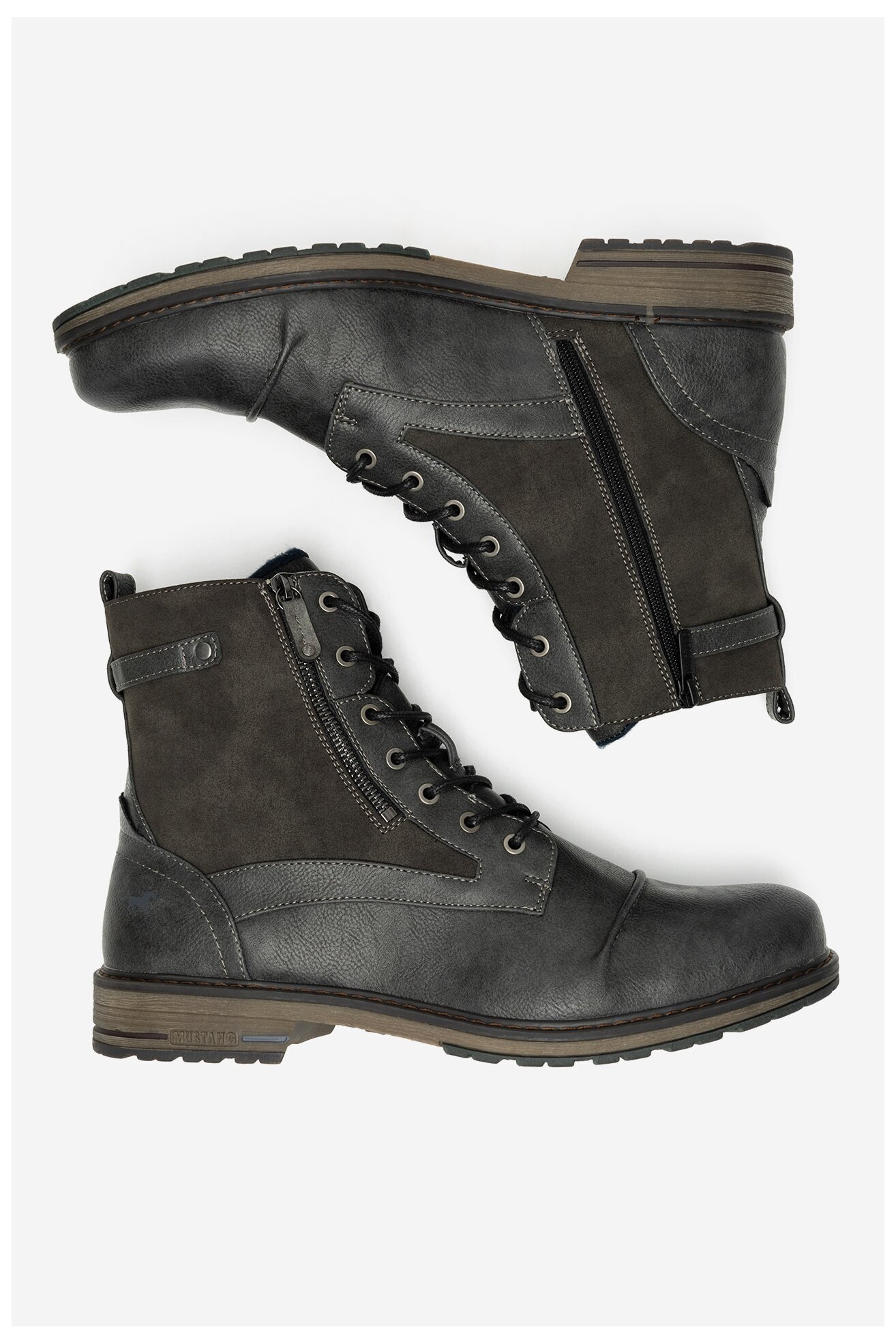 Боти Mustang 4157-503 СИВ