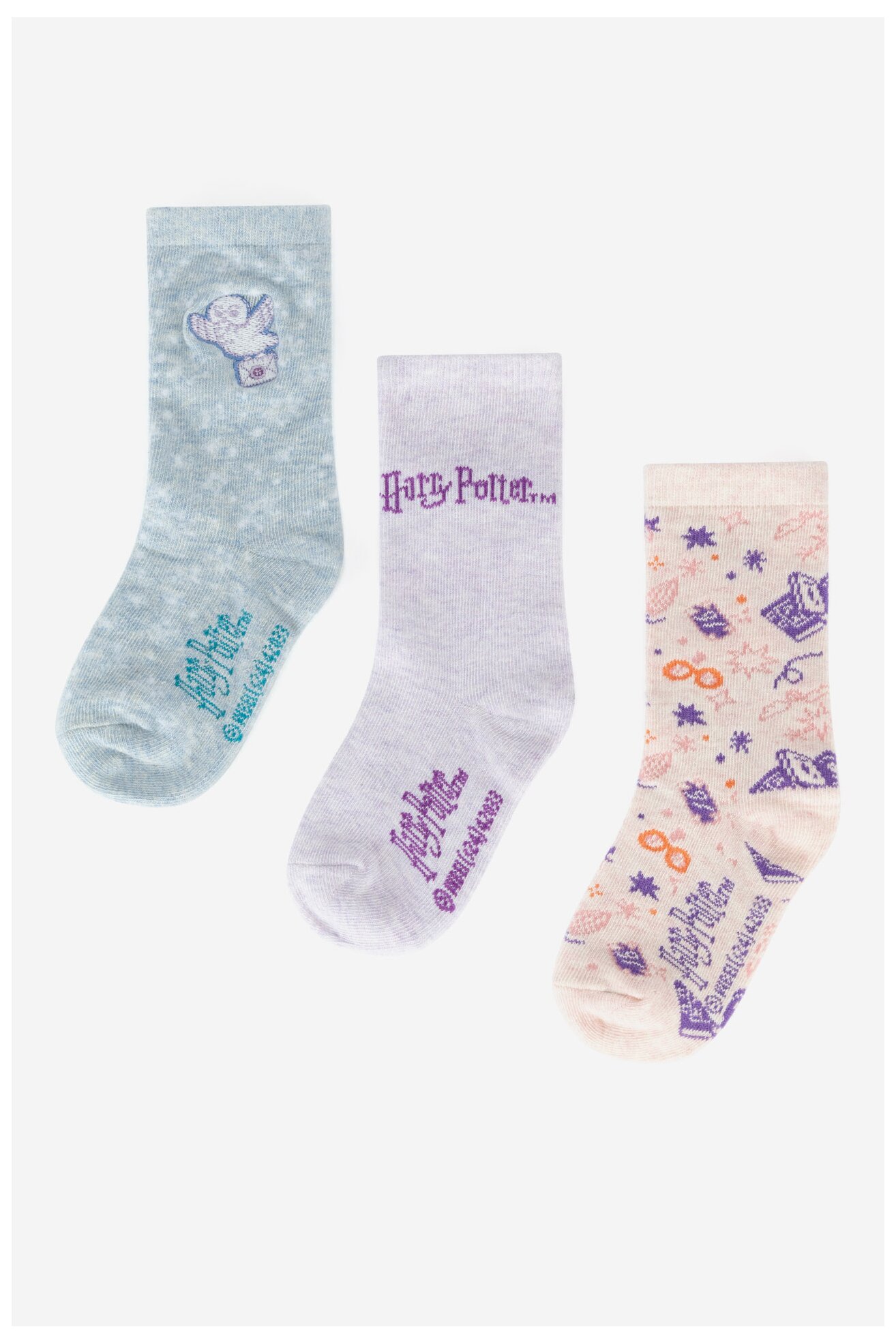 Čarape Harry Potter ACCCS-AW24-225WBHP (3-PACK) ROZE