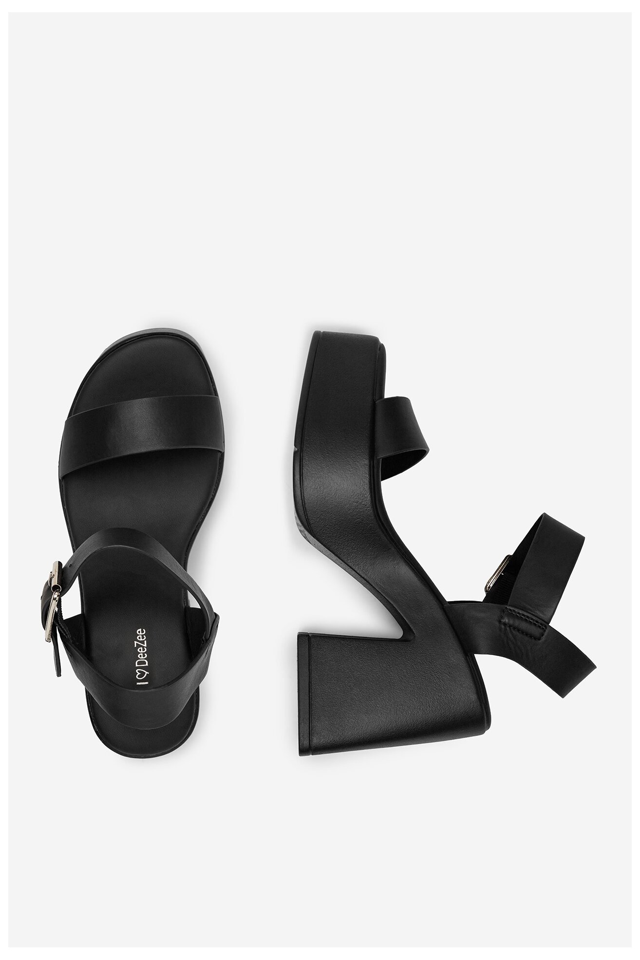 Sandały DeeZee 23258-12 Czarny