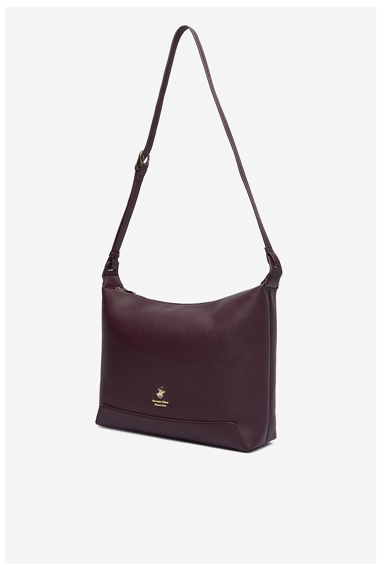 Torebka Beverly Hills Polo Club CEO-BHPC-L-005-10 Bordowy ciemny