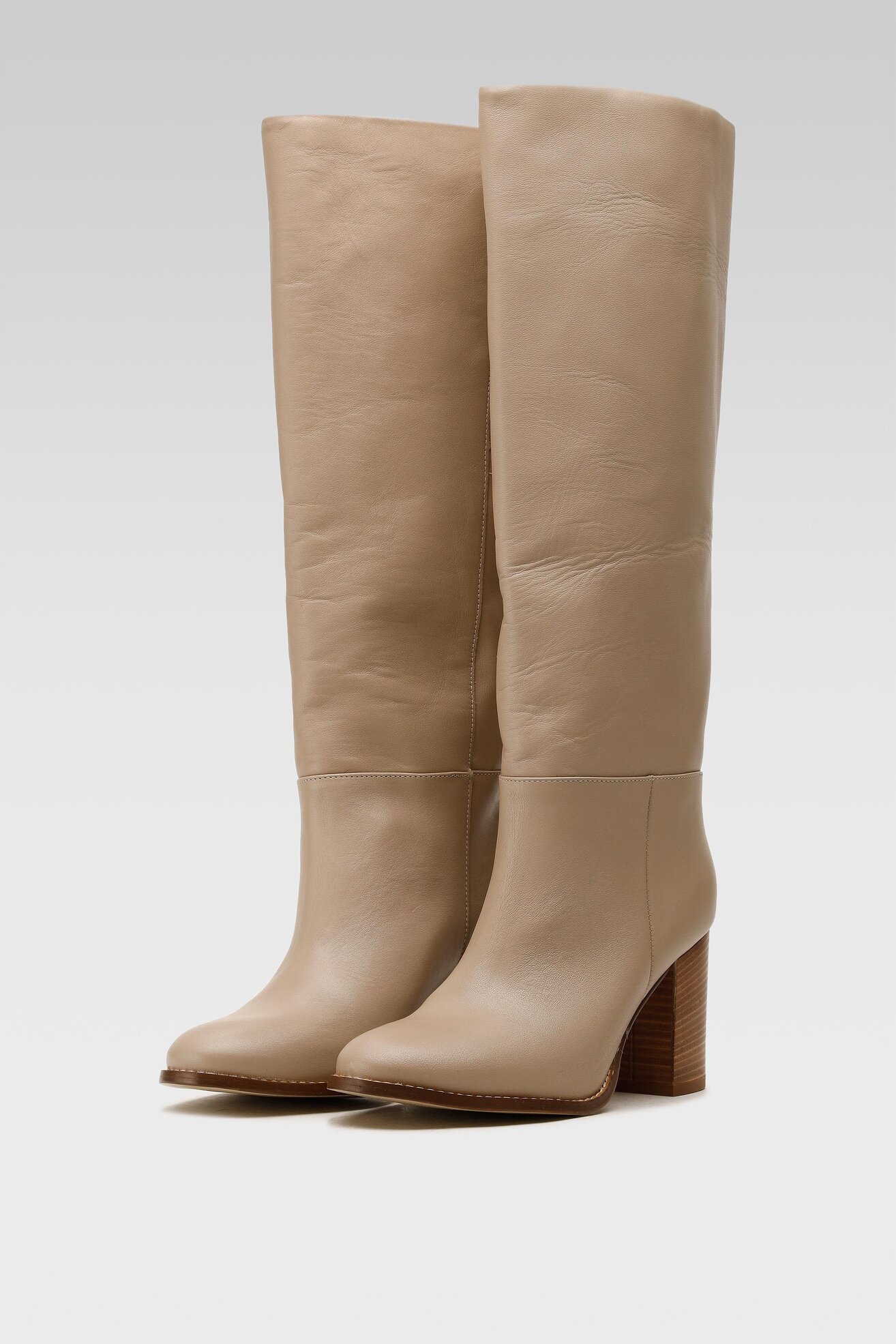 Kozaki Gino Rossi C003-03 Beżowy