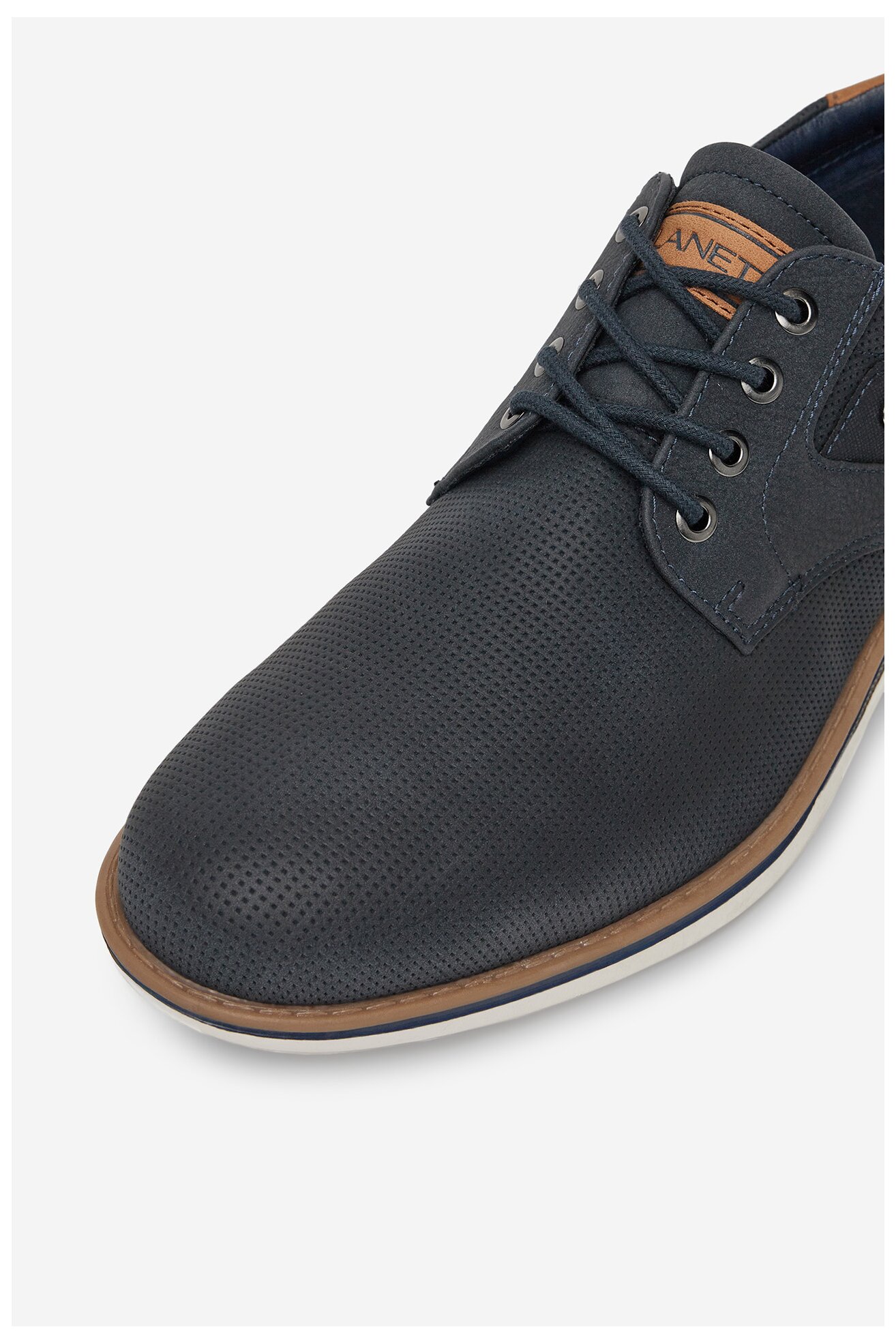 Половинки обувки Lanetti LINOS2-101 MBS КОБАЛТОВО СИНЬО