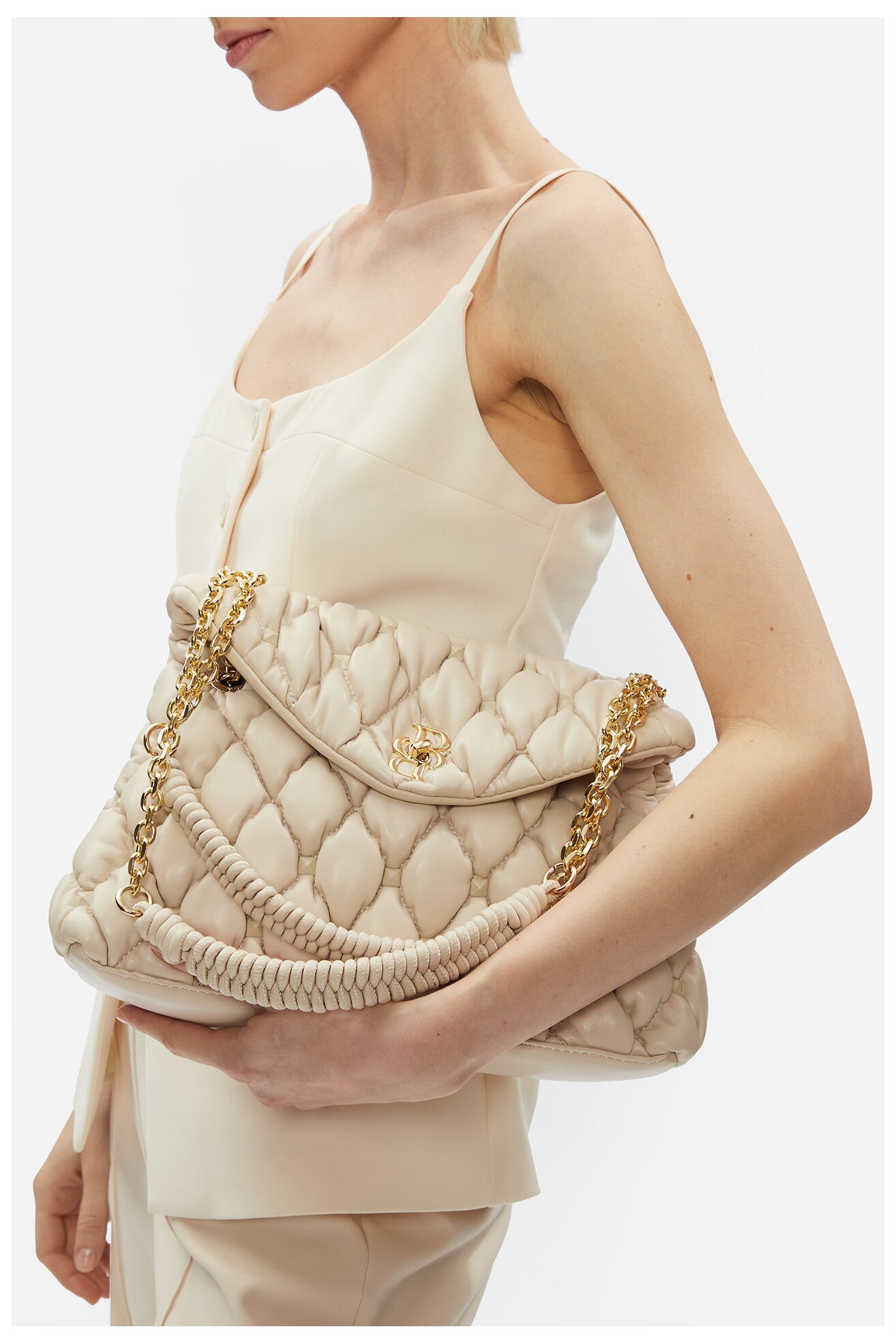 Kézitáska Badura BW-B2948 KRÉMSZÍNŰ