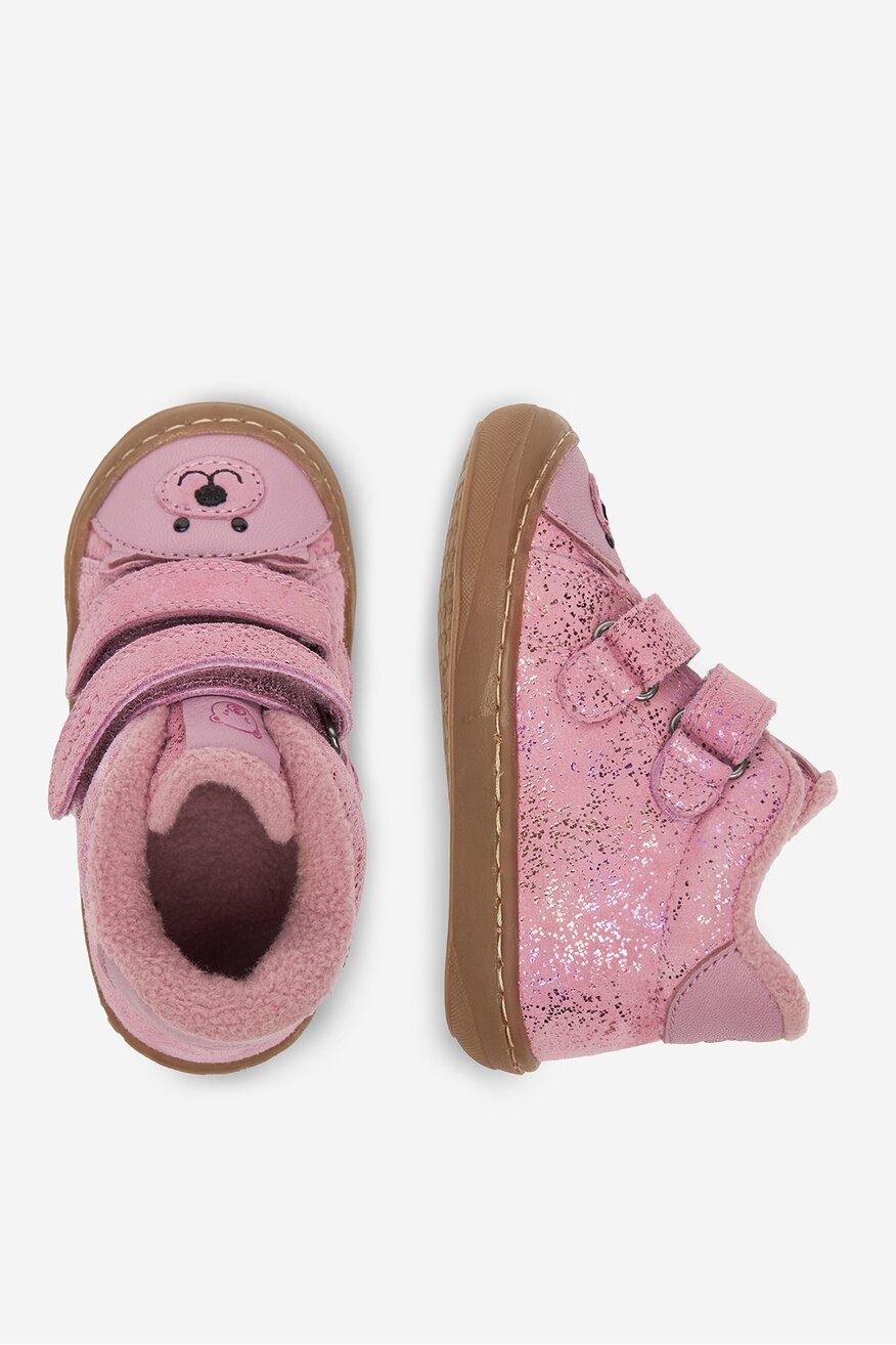 Šněrovací vyšší obuv Lasocki Kids RŮŽOVÁ - 5906751239452