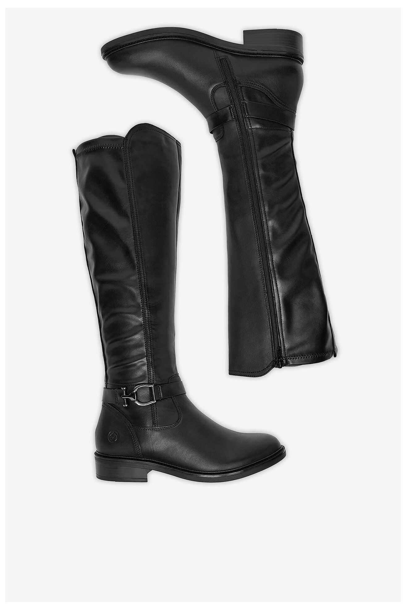 Kozaki Remonte CEO-D2W77-00 Czarny