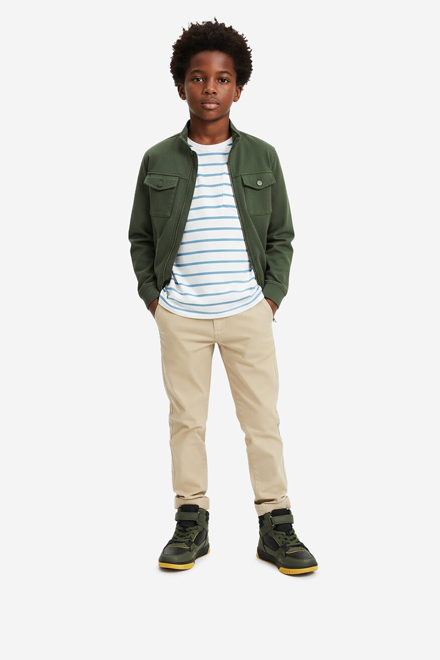 
                Šněrovací vyšší obuv Lasocki Young KHAKI - 5906751265895