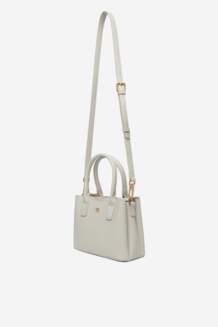 Сумка З Ремінцем Gino Rossi C-KY186 СВІТЛО-СІРИЙ