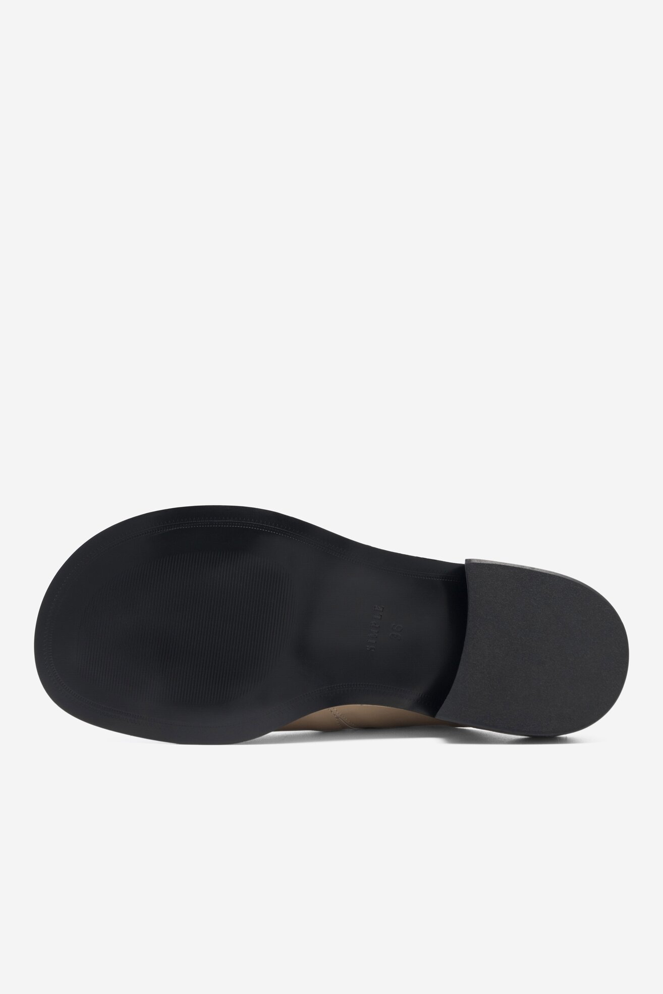 Klapki SIMPLE VILLA-23SS146 Beżowy
