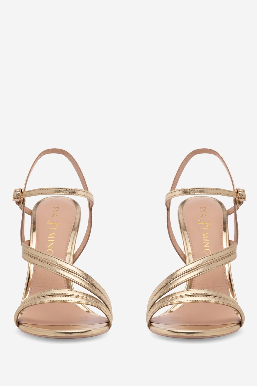 
                Сандали EVA MINGE ЗЛАТИСТ - 5905588371793