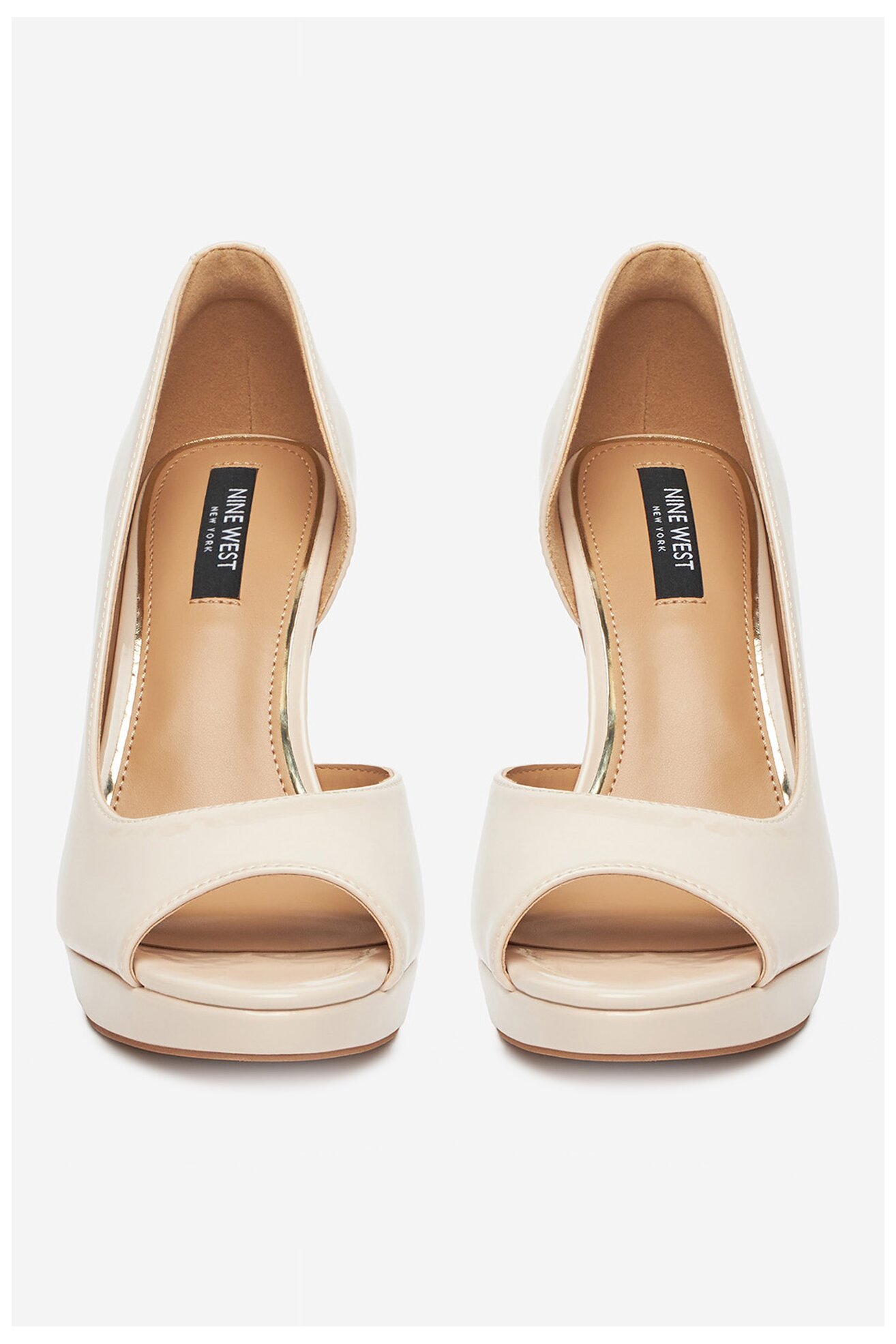 Czółenka NINE WEST WFA2733-1A Beżowy jasny