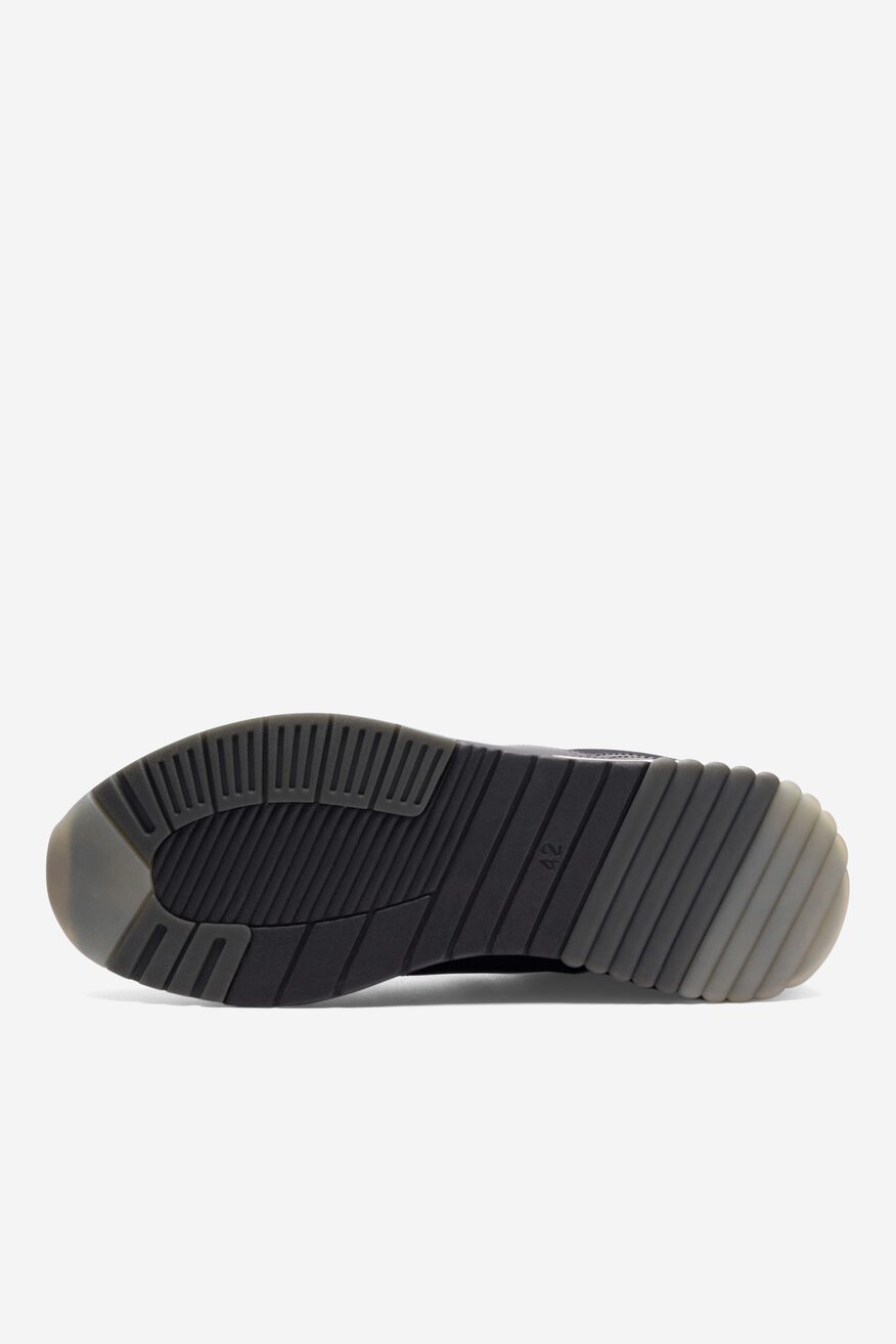 
                Sneakersy Gino Rossi - Skórzane sneakersy Czarny - 5905588077244