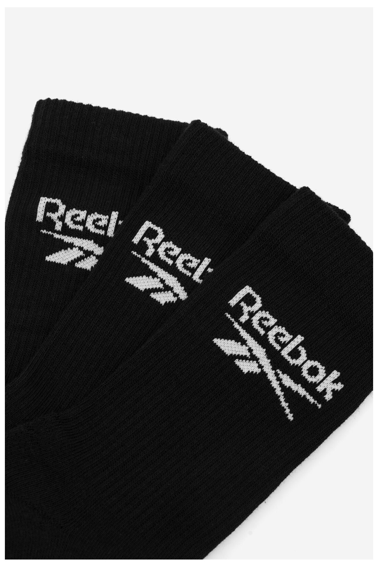 Soseste Reebok R0452-SS24 (3-PACK) NEGRU