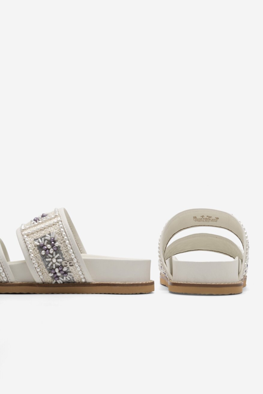 SAM EDELMAN - Klapki skórzane - 2230042238347