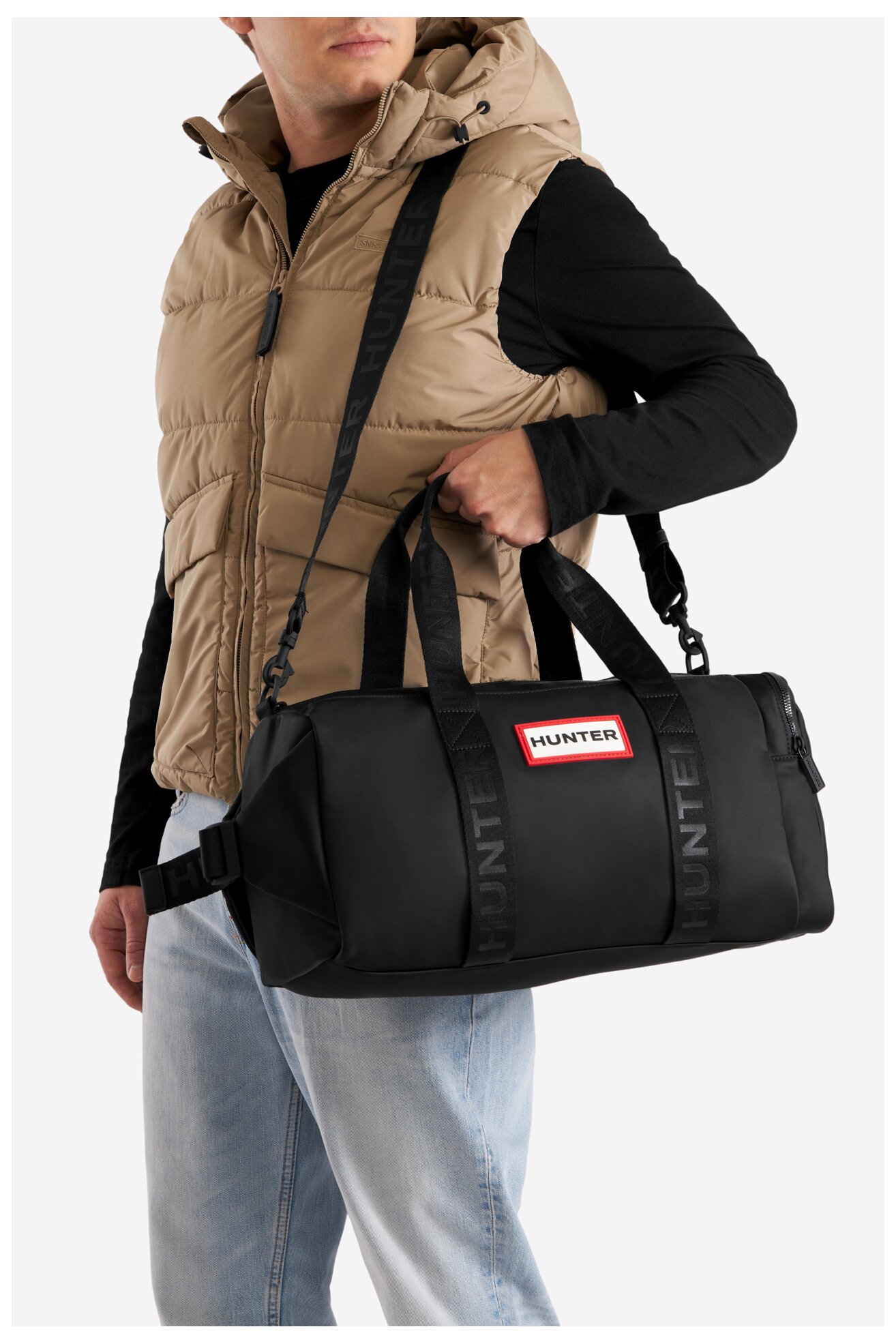 Чанта за пътуване HUNTER HTR-K-008-06 ЧЕРЕН