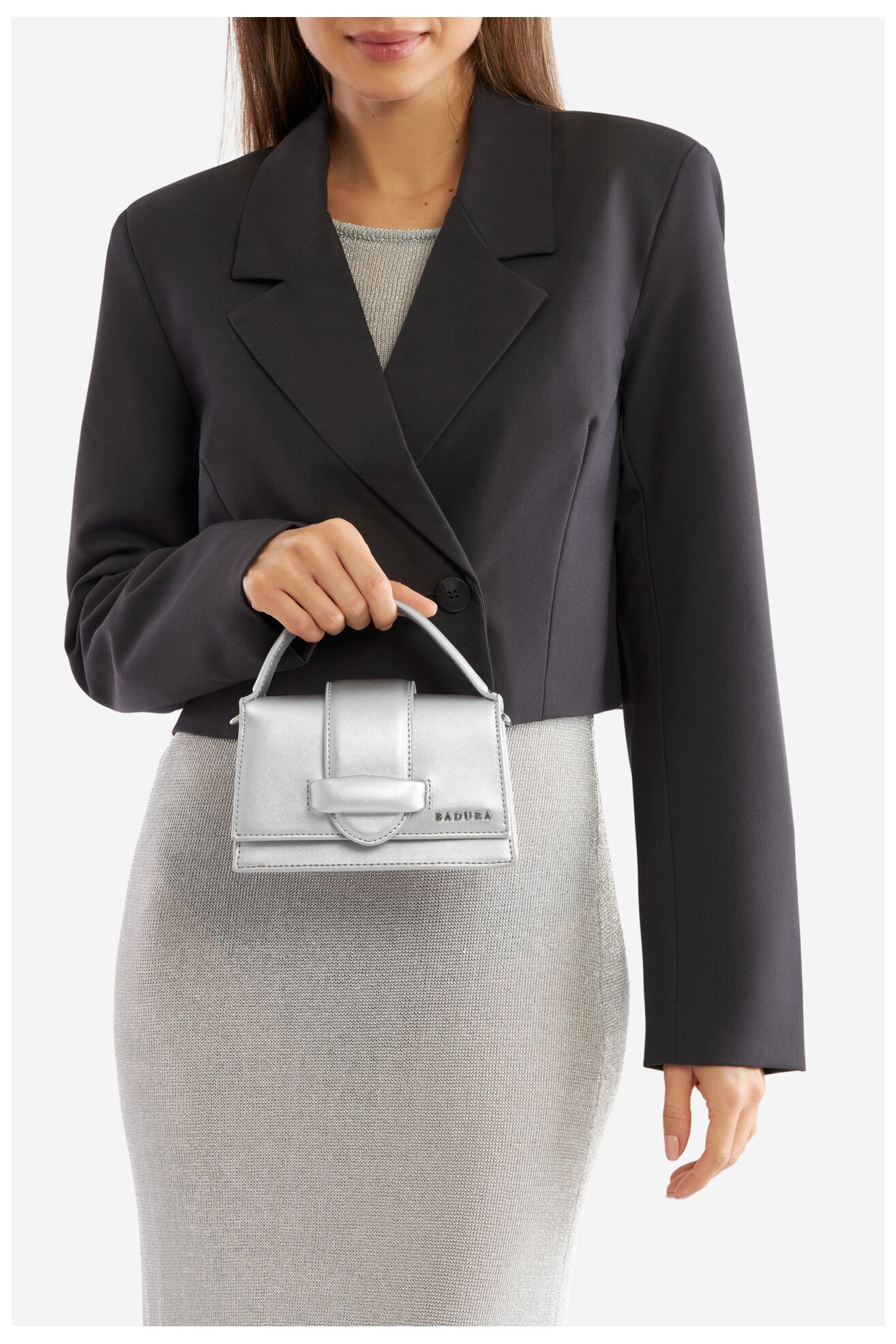 Torebka Badura TYL00534 Srebrny