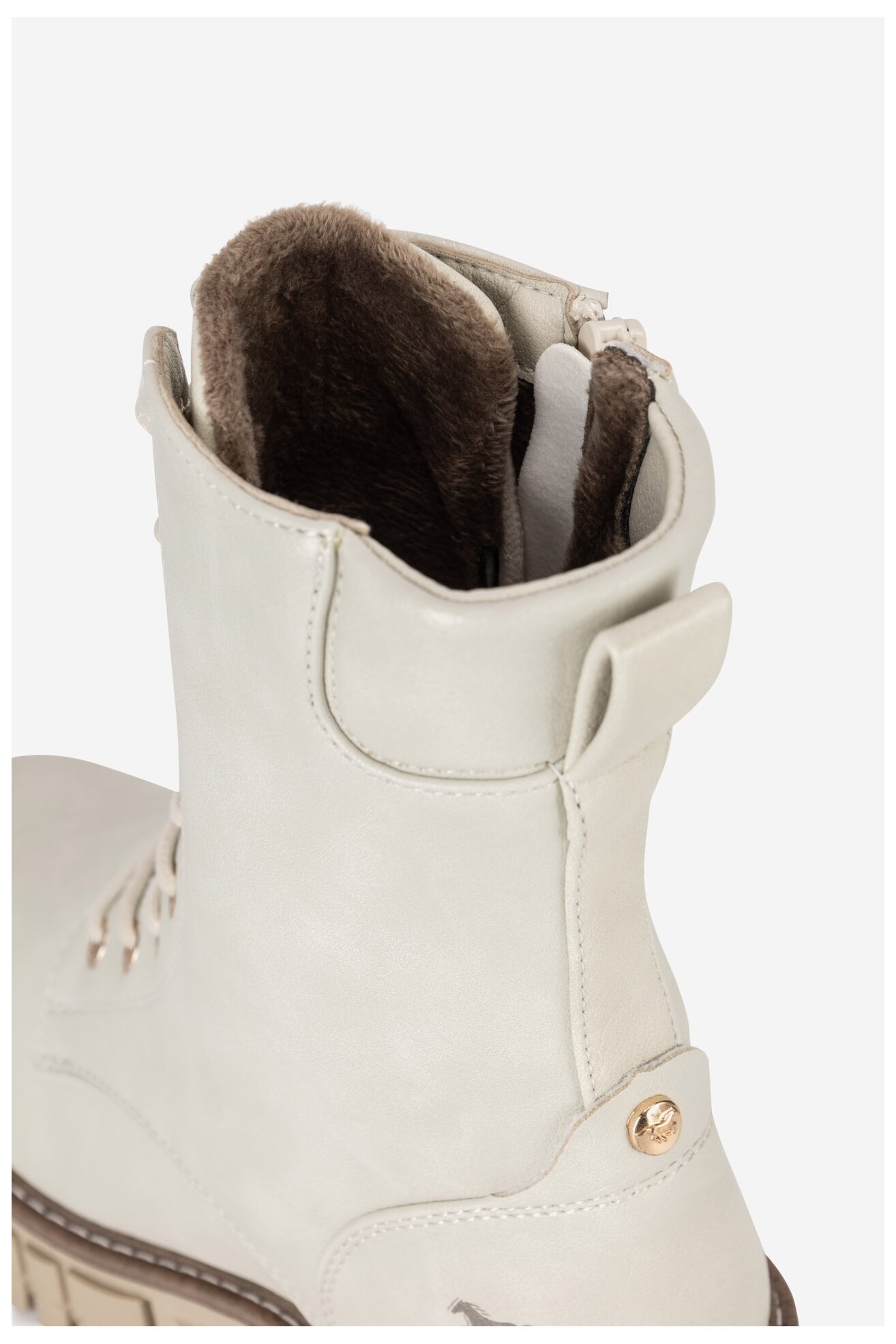 Боти Mustang 1447-506 БЯЛ