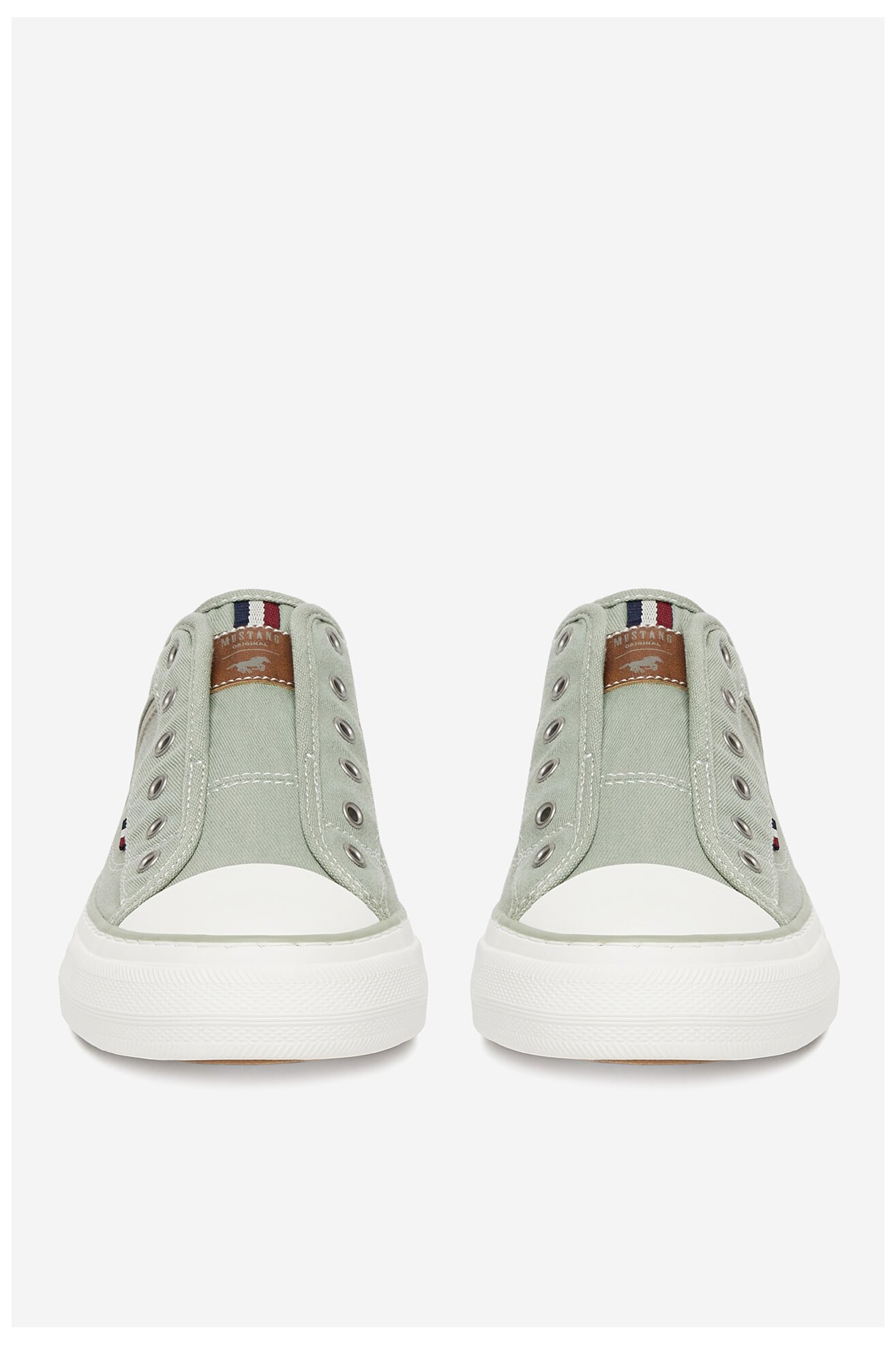 Plátěná obuv Mustang 1272-402 TYRKYSOVÁ