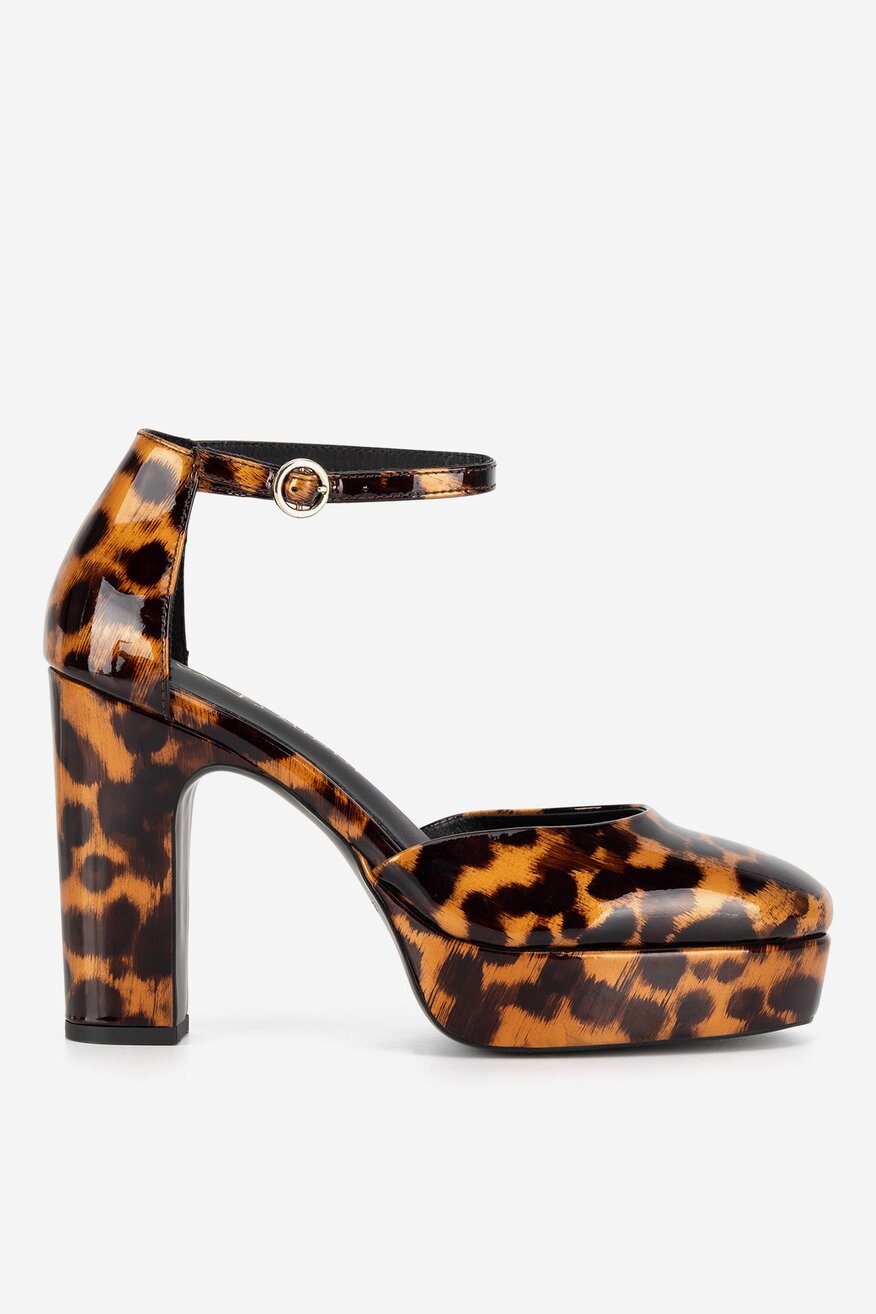 
                Елегантни обувки EVA MINGE ТЪМНОКАФЯВ - 5905588900450