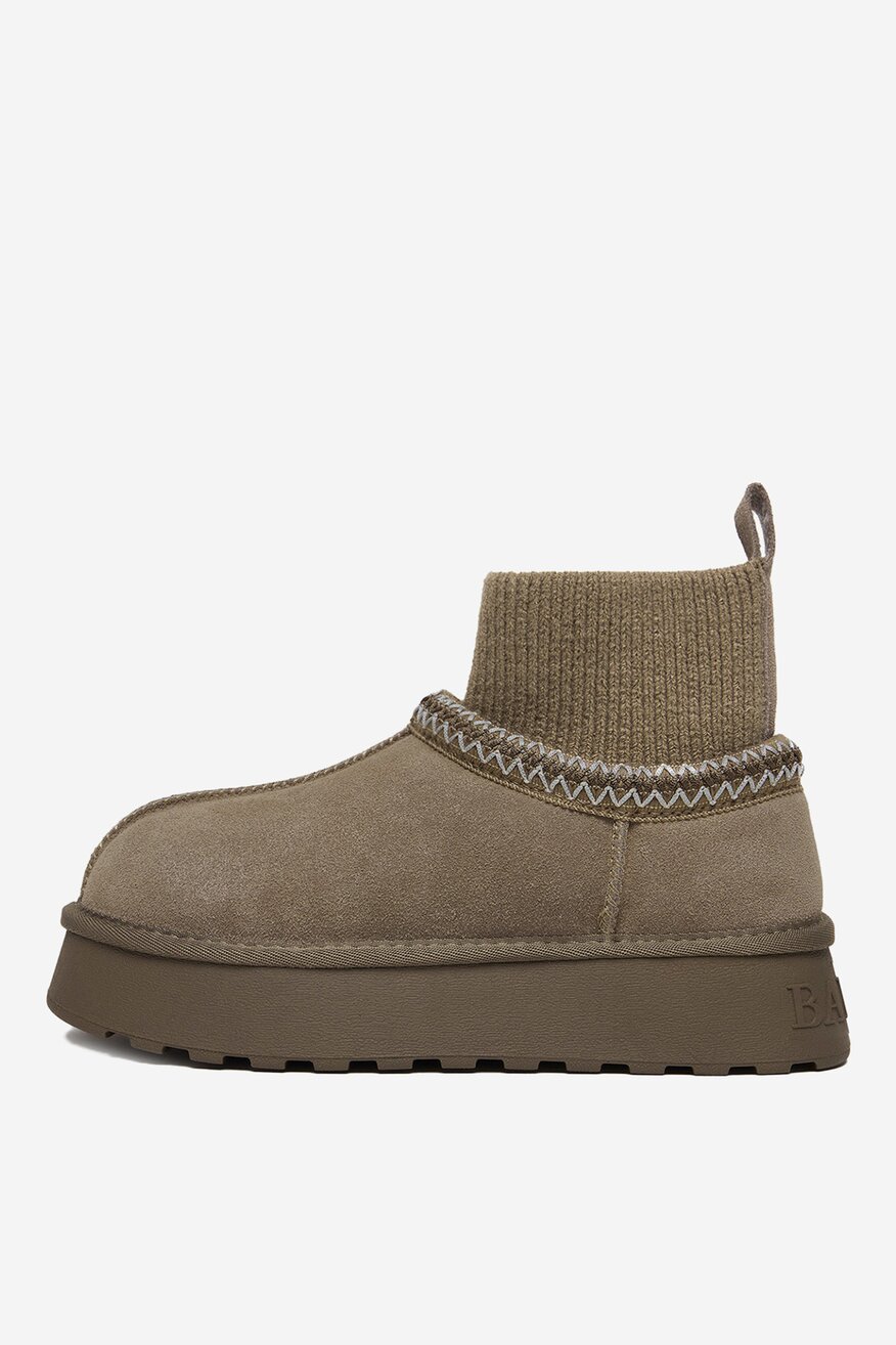 Badura - Śniegowce zamszowe ocieplane - 5906751274613