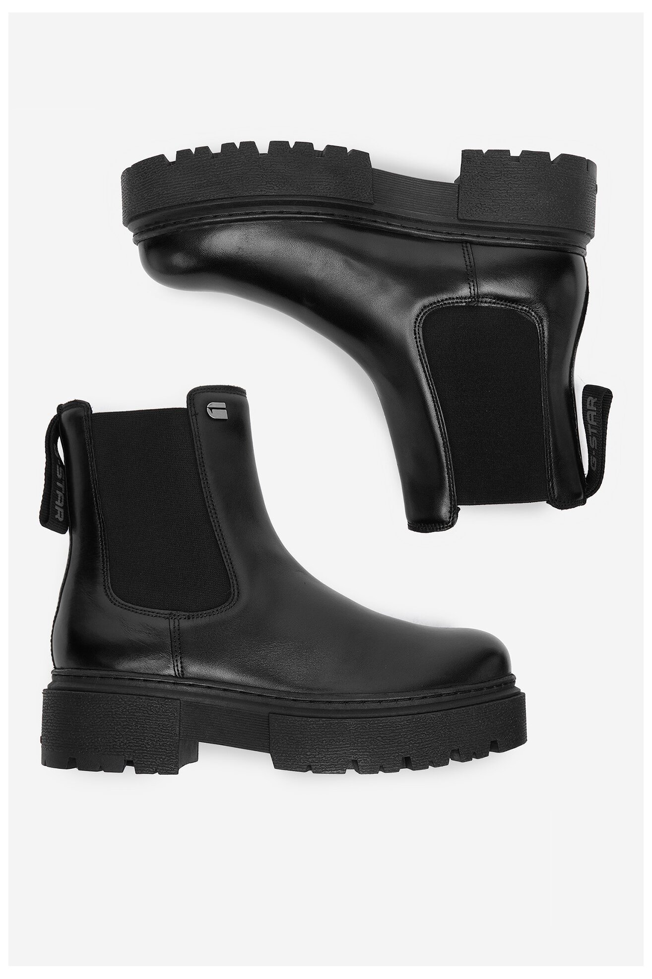 Kratke čizme G-STAR RAW CEO-WB-ADELA-10 CRNA