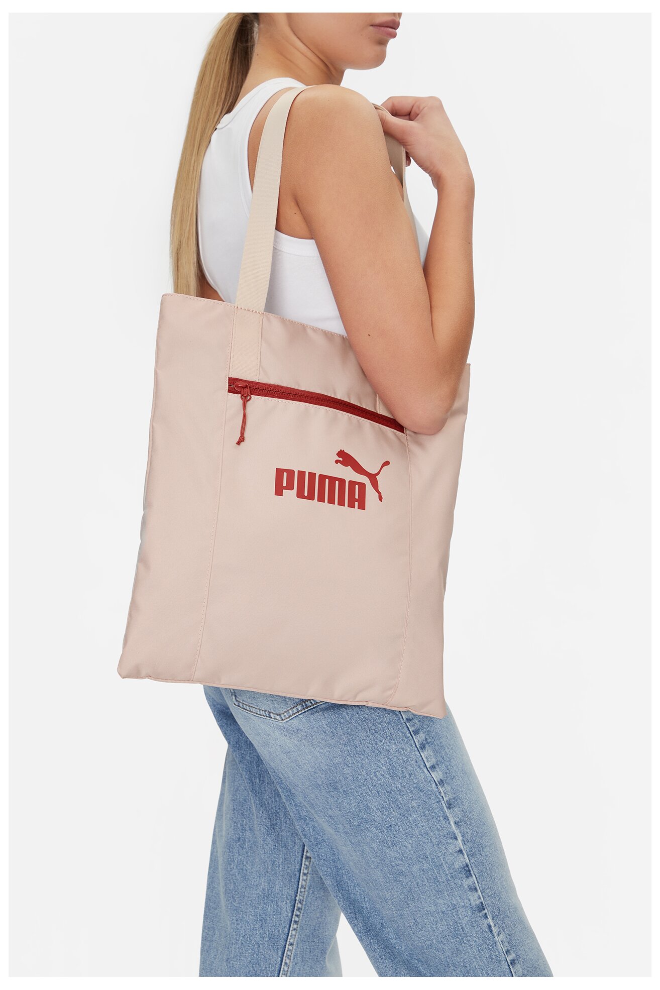 Torebka Puma BASE EA TOTE 9172402 Różowy