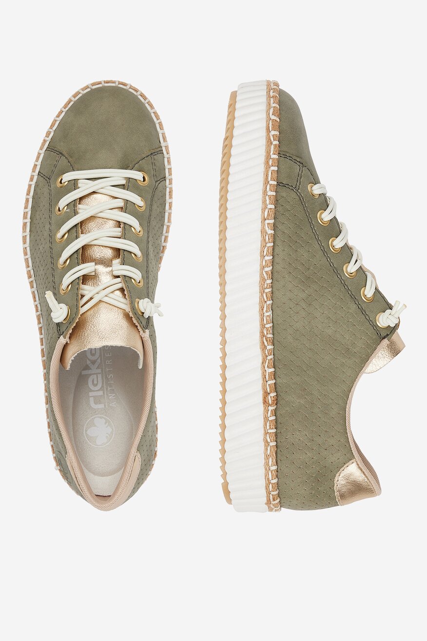 
                Сникърси Rieker МАСЛИНЕН - 2230074030315