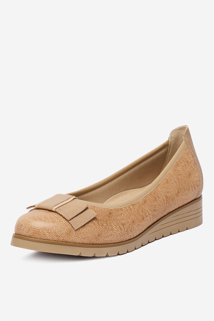 Lasocki - Baleriny skórzane - 5906751666357