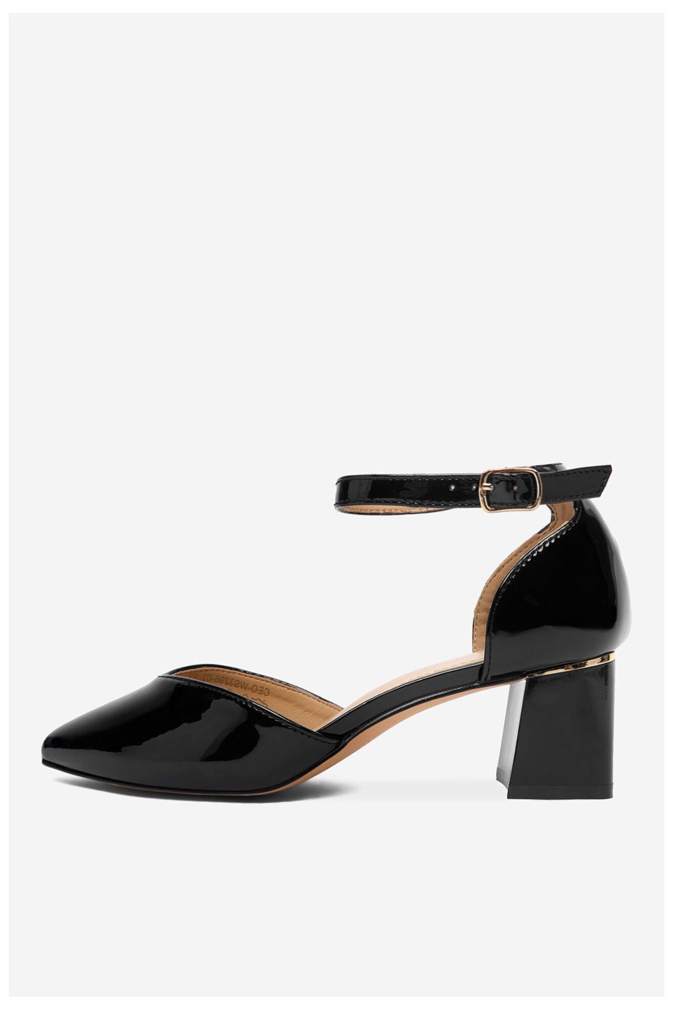 Czółenka Jenny CEO-WS3296-02 Czarny