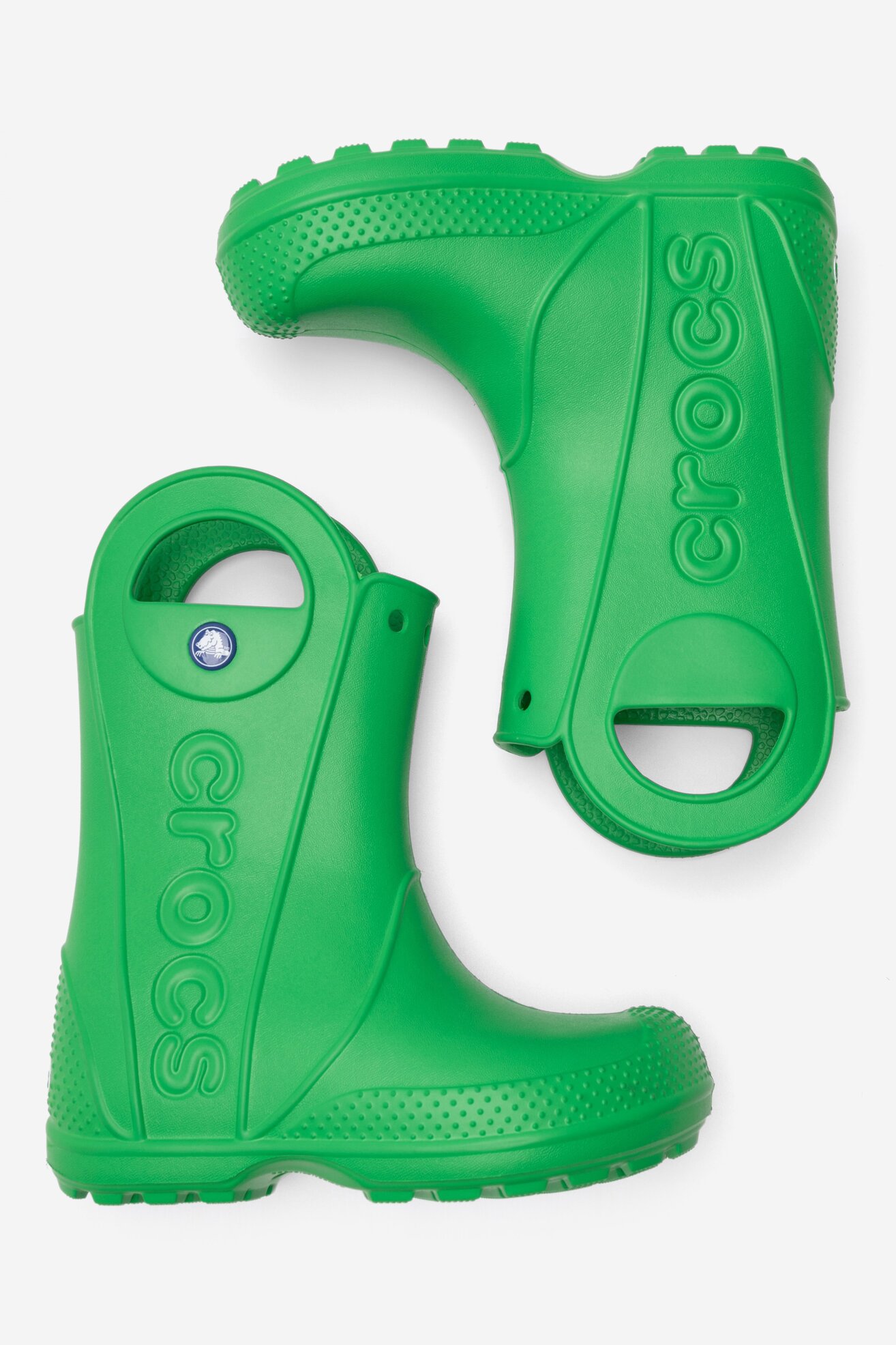 Gumene čizme Crocs HANDLE IT RAIN BOOT KIDS 12803-3E8 ZELENA