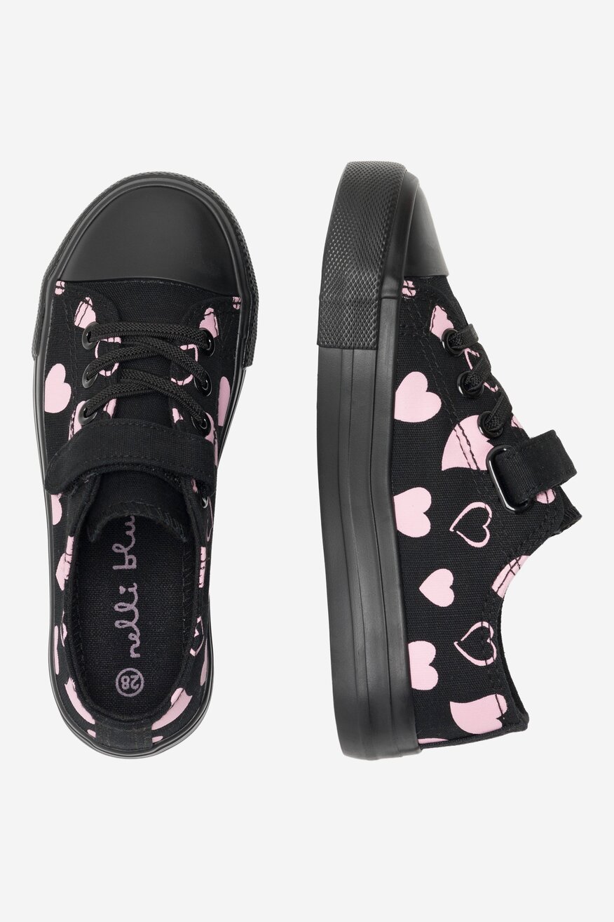 
                Nelli Blu - Trampki czarne - 5904862658926