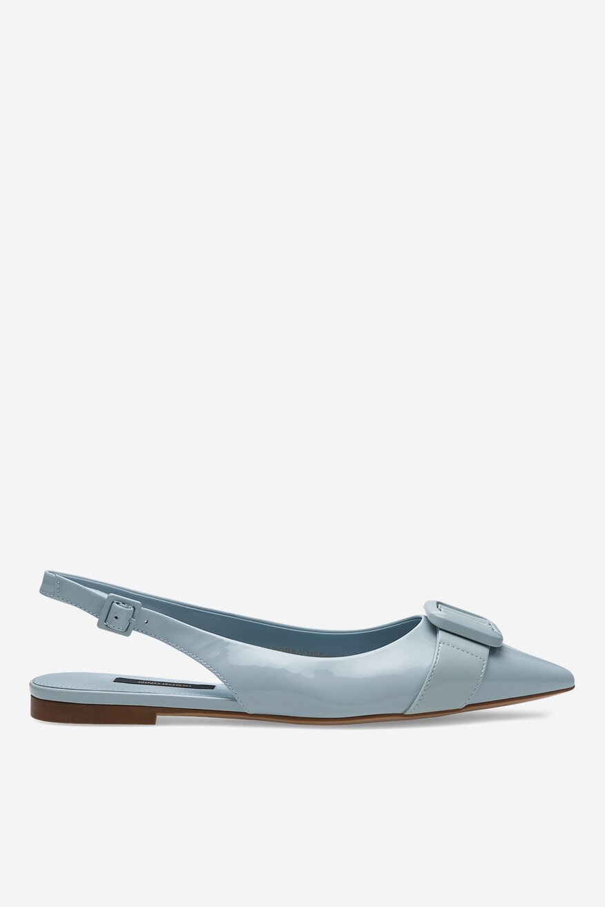 Gino Rossi - Skórzane baleriny - 5905588588474