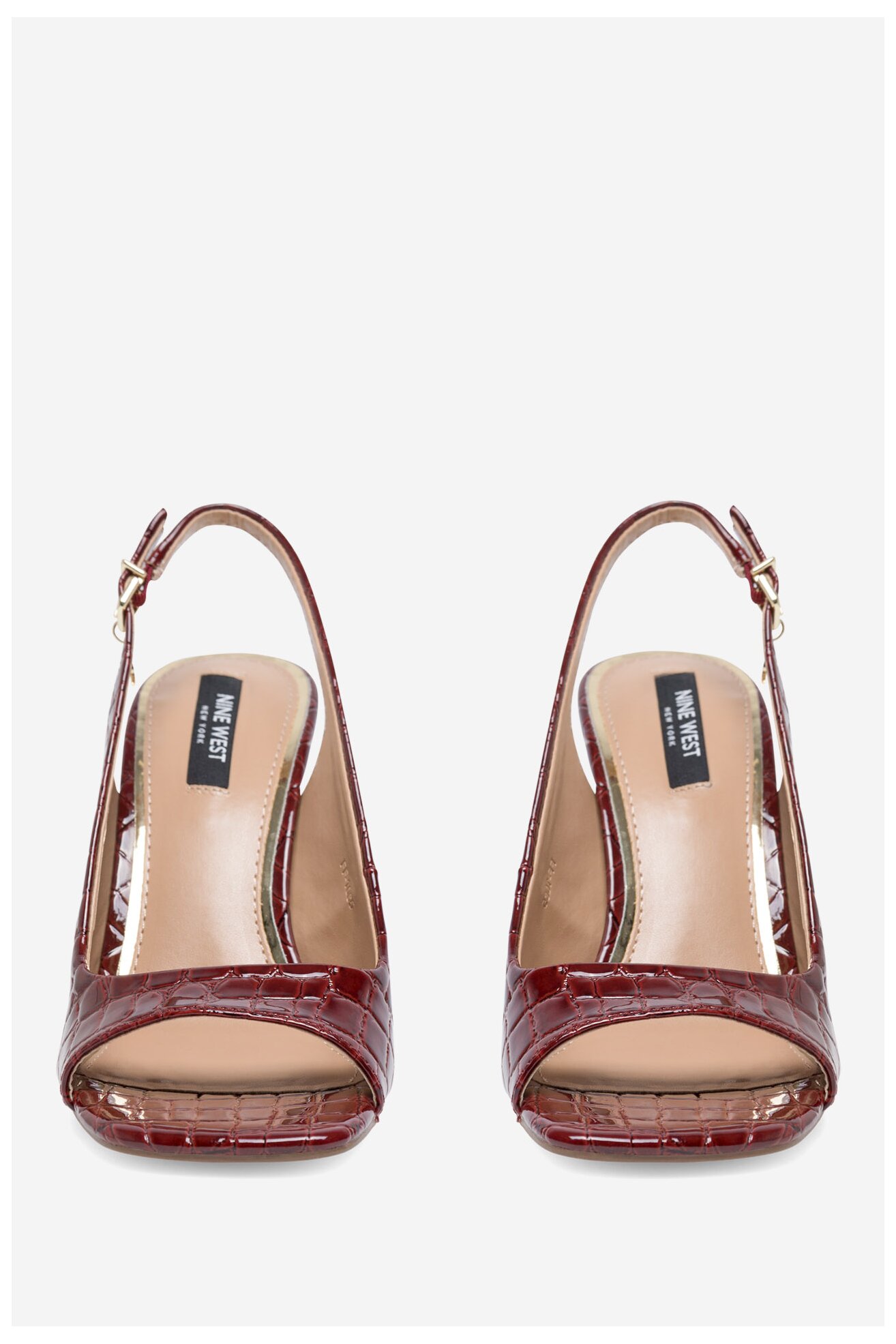 Sandały NINE WEST FF-1065 Czerwony