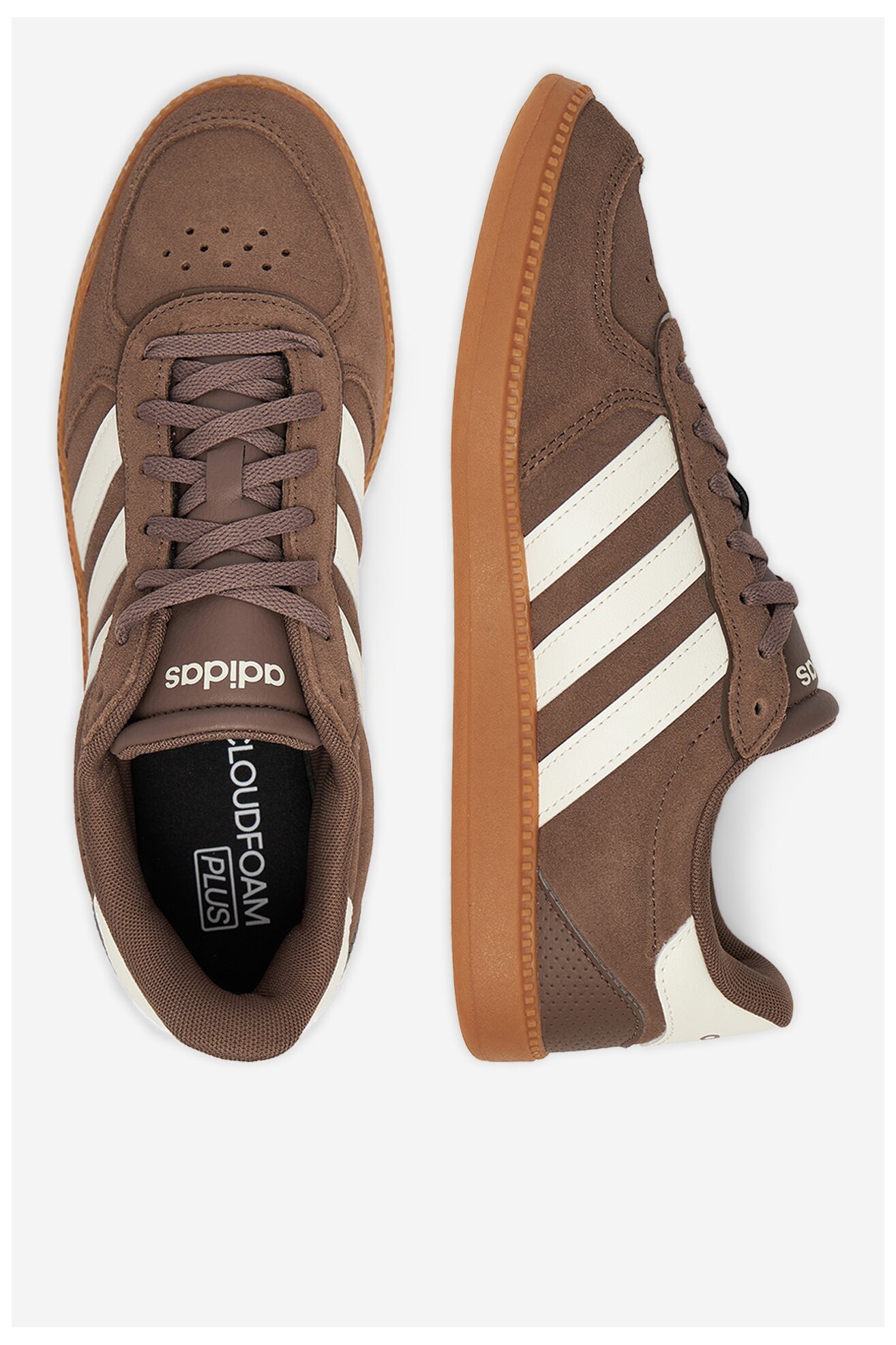 Sportcipő adidas BREAKNET SLEEK JR6905 BARNA