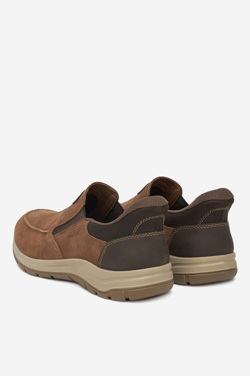 Polobotka Rieker HNĚDÁ - 5903419553028