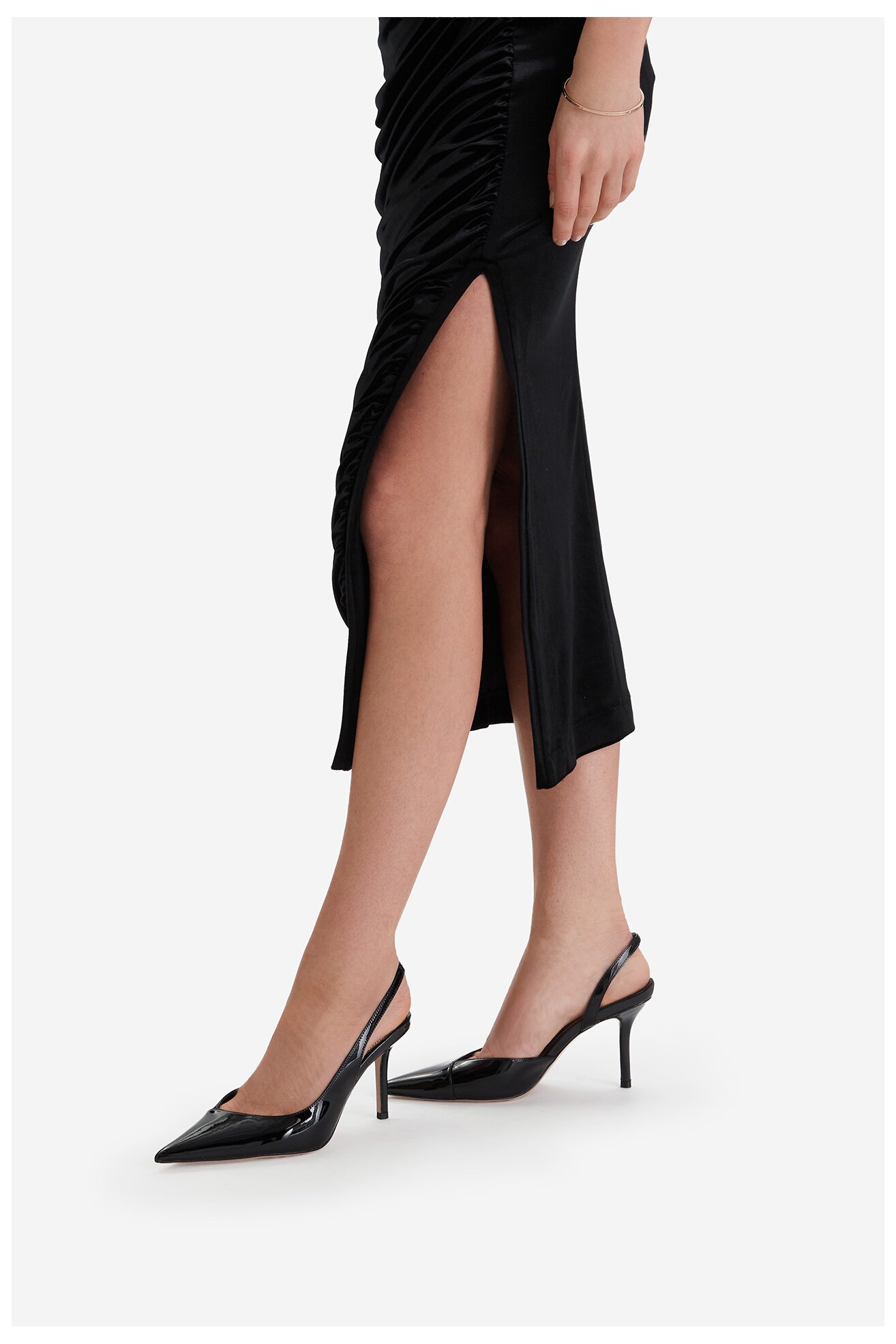 Czółenka EVA MINGE ANGELICA-V1299-303-1 Czarny