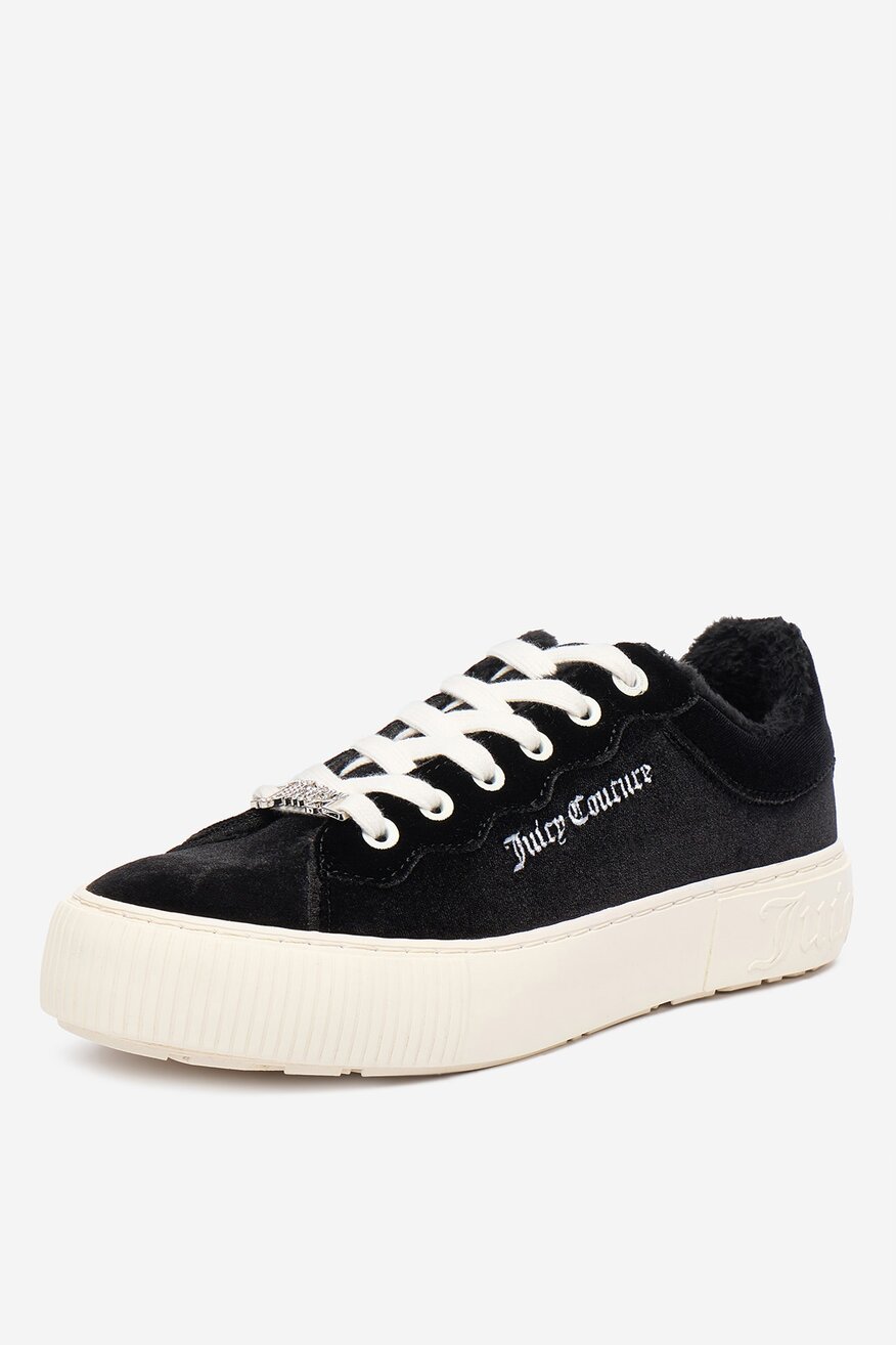 Vászoncipő Juicy Couture FEKETE - 5906751435397