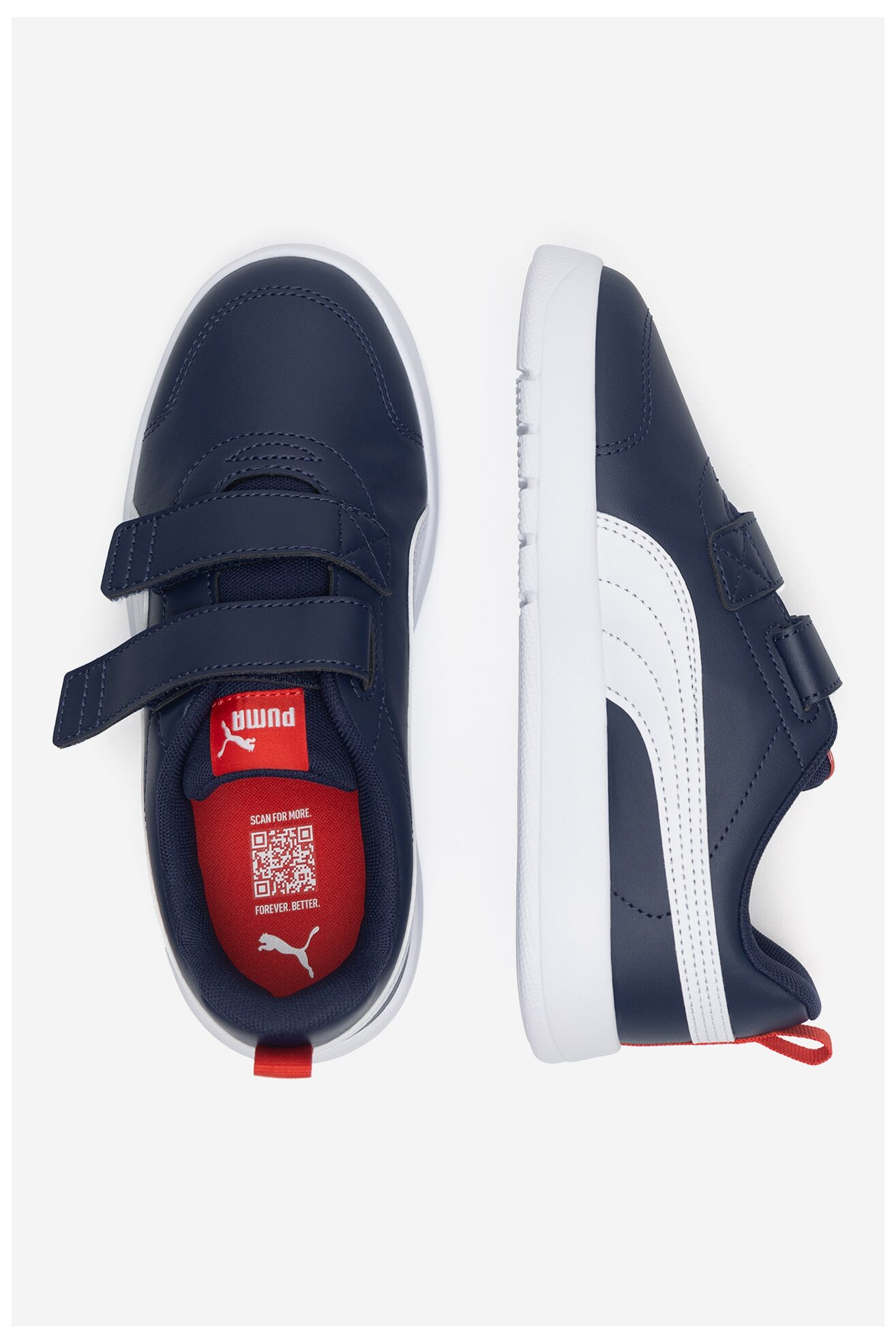 Obuwie sportowe Puma COURTFLEX V3 V PS 39764203 Granatowy