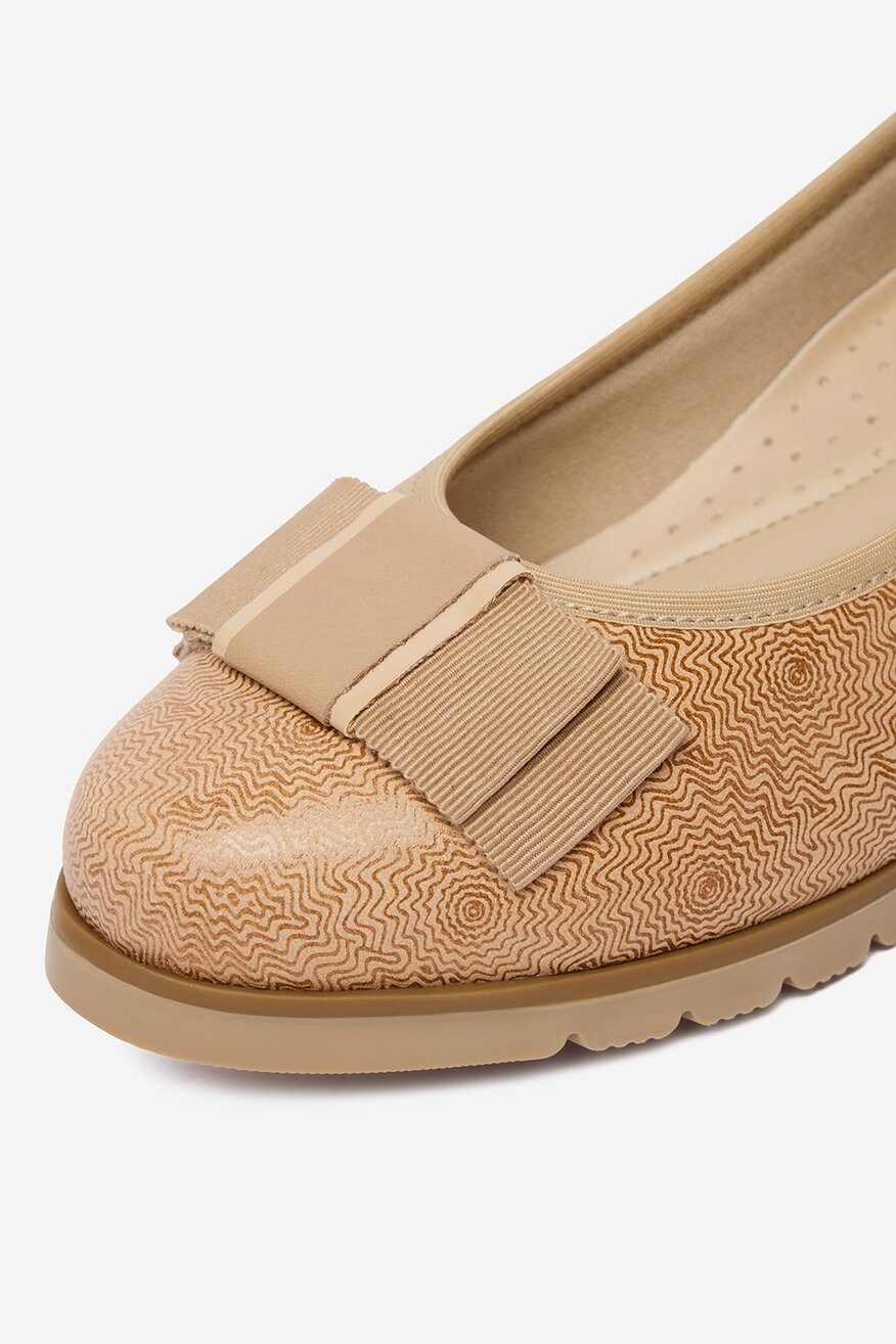 Lasocki - Baleriny skórzane - 5906751666357