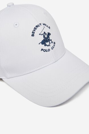 Бейсболка Beverly Hills Polo Club CWBEO-BHPC-U3-003-SS26 БІЛИЙ