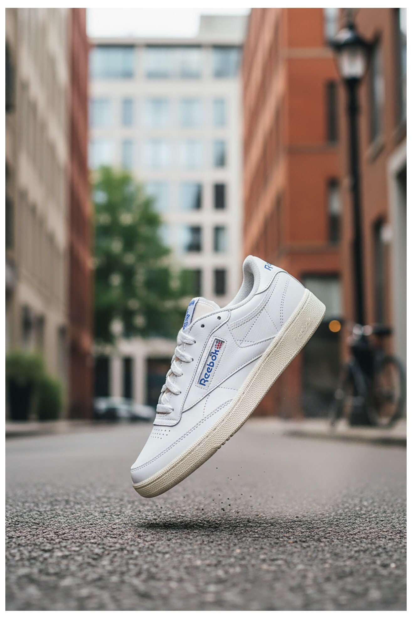 Obuwie sportowe Reebok EO-CLUB C 85 VINTAGE 100007875 Biały