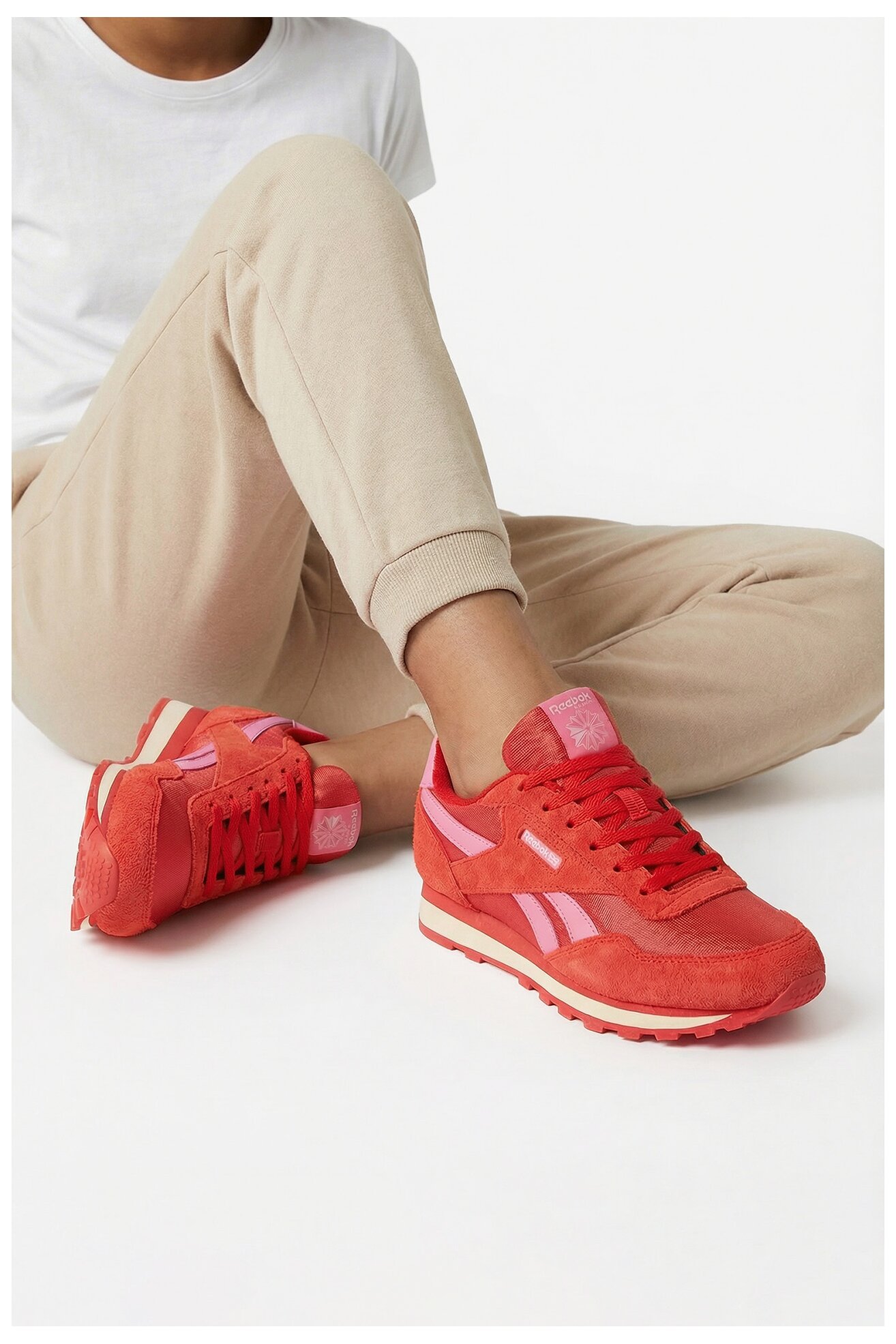 Спортни обувки Reebok EO-CLASSIC AZ 100250703 ЧЕРВЕН